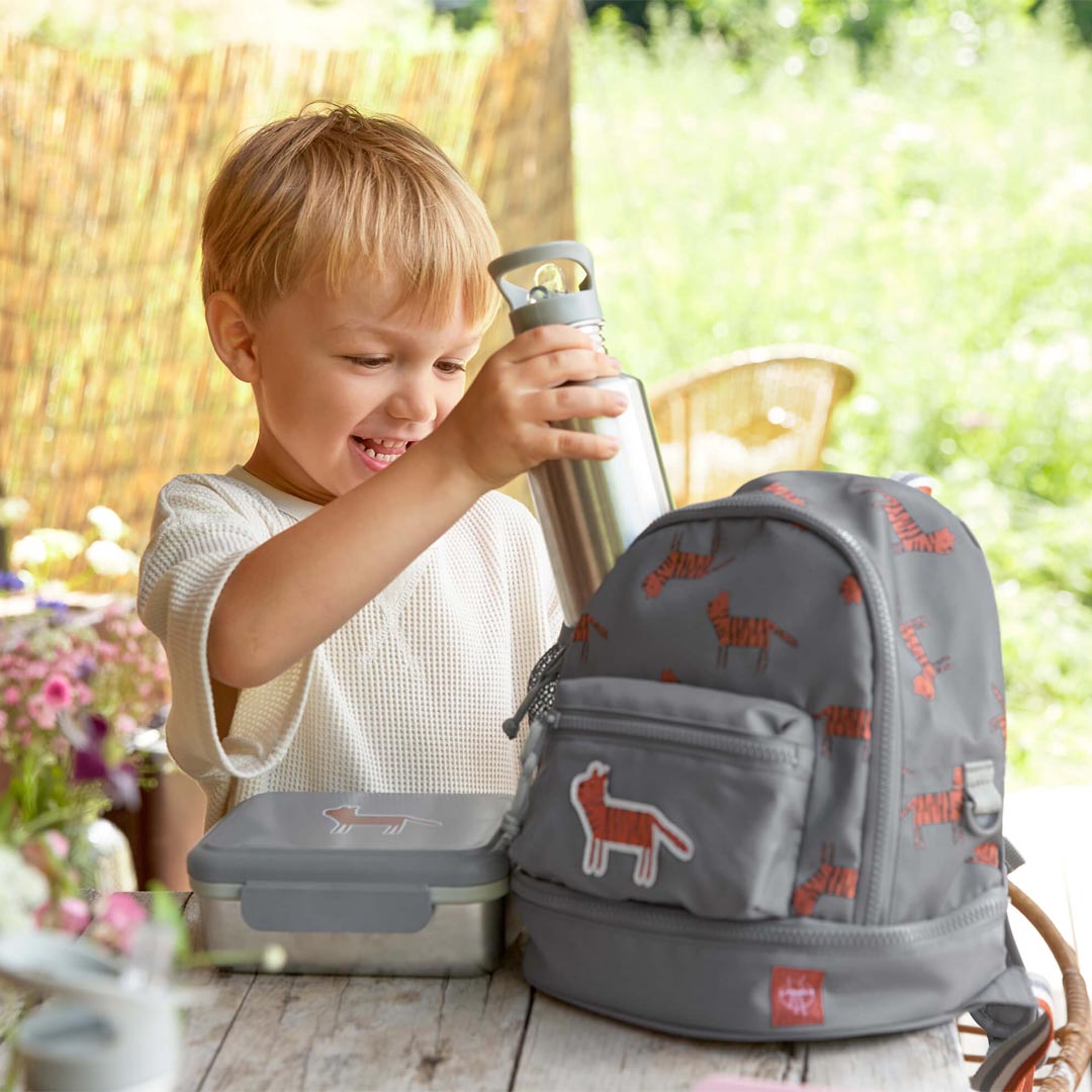  Lassig Stainless Steel Bottle - Safari Tiger、mySite、merchandisen