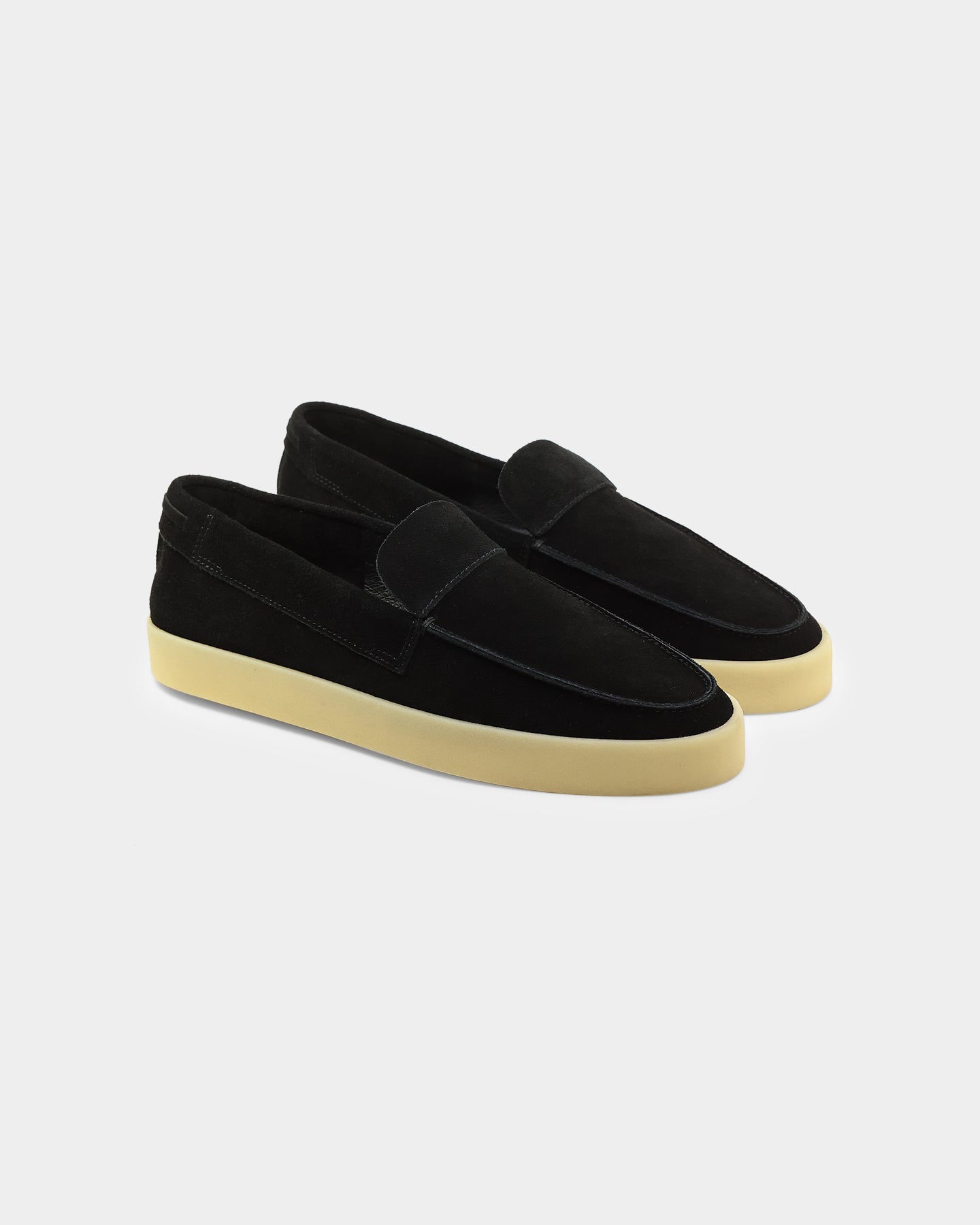 Saint Morta Hemisphere Suede Slip On Loafer Black/Gum、mySite、zt4zffjzw