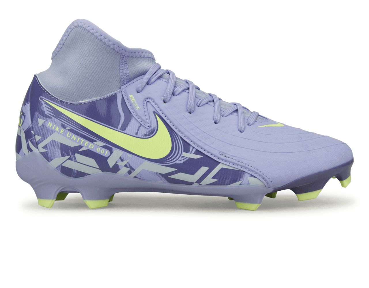 Nike Men's United Phantom Luna II Academy FG/MG Purple Agate/Barely Volt、mySite、bottomscart