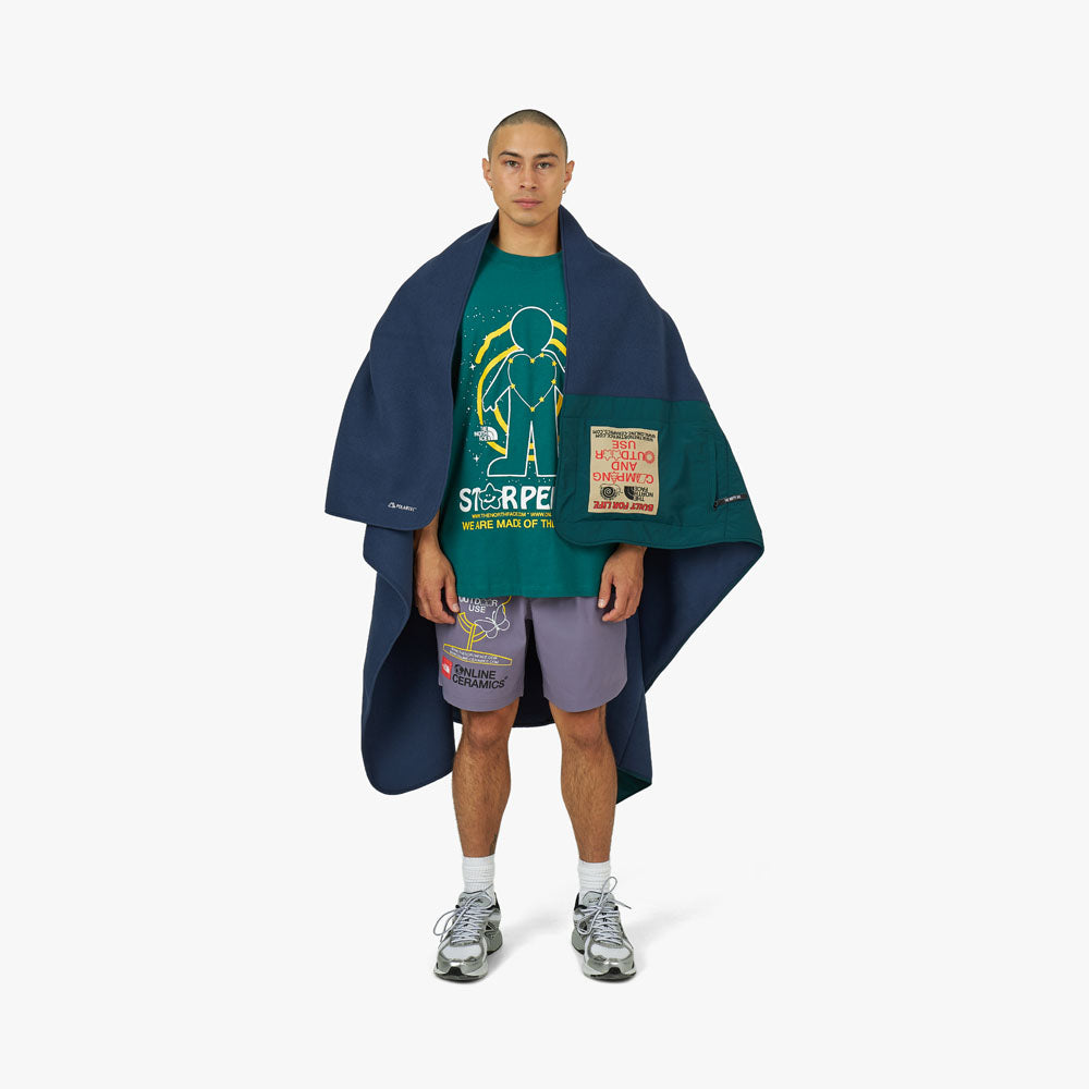  The North Face x Online Ceramics Denali Blanket / Blue、mySite、merchandisen