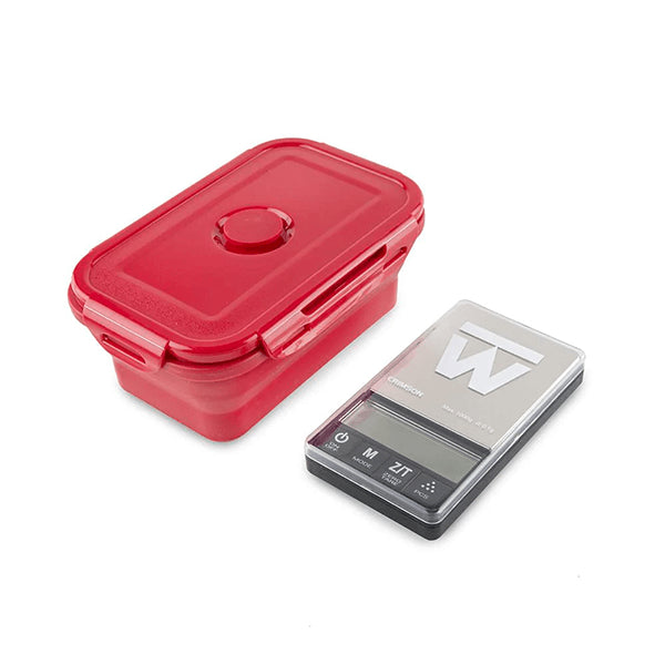 Truweigh Crimson Collapsible Bowl Scale、mySite、zt4zffjzw