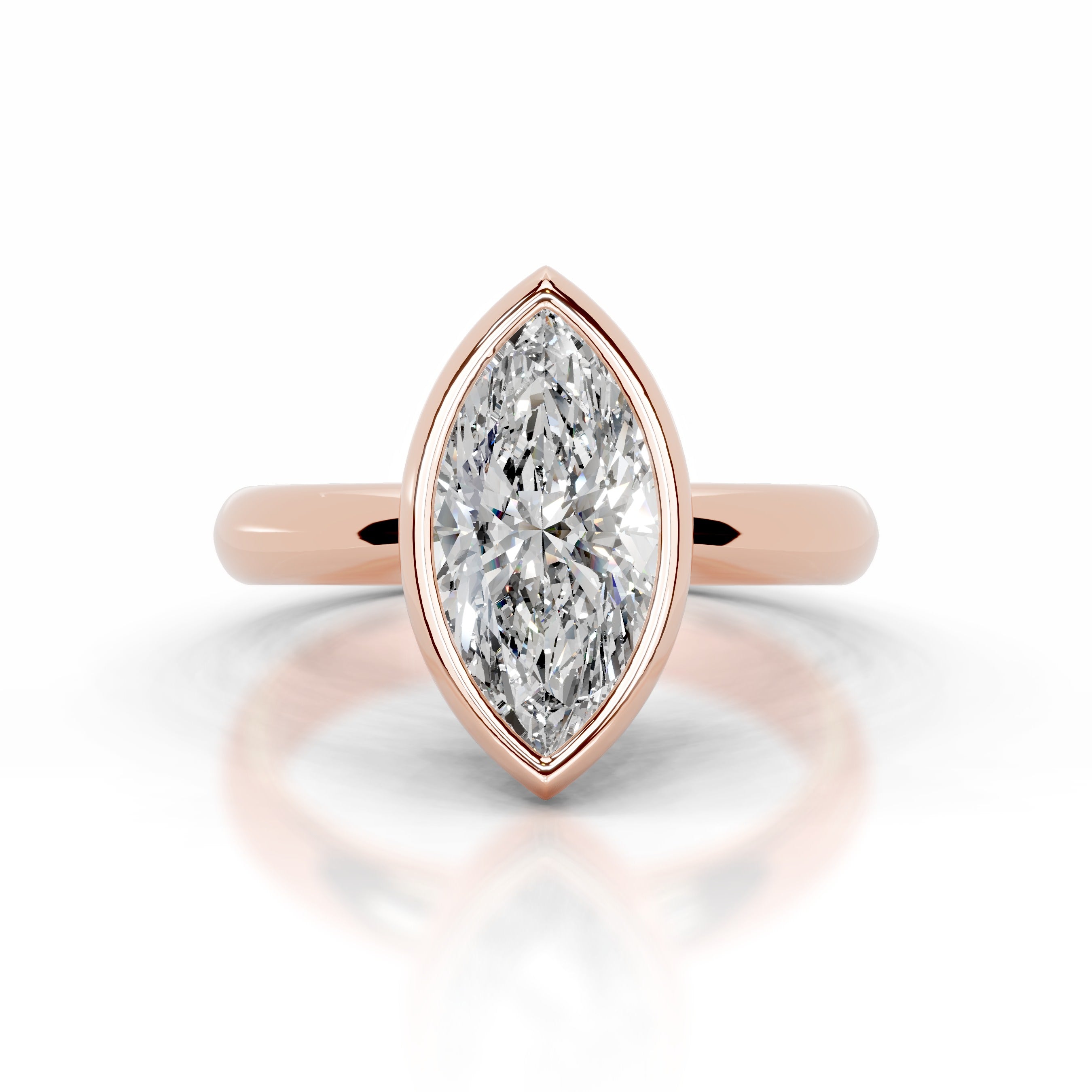 Kaylee Diamond Engagement Ring - 14K Rose Gold、mySite、hinf8tx79