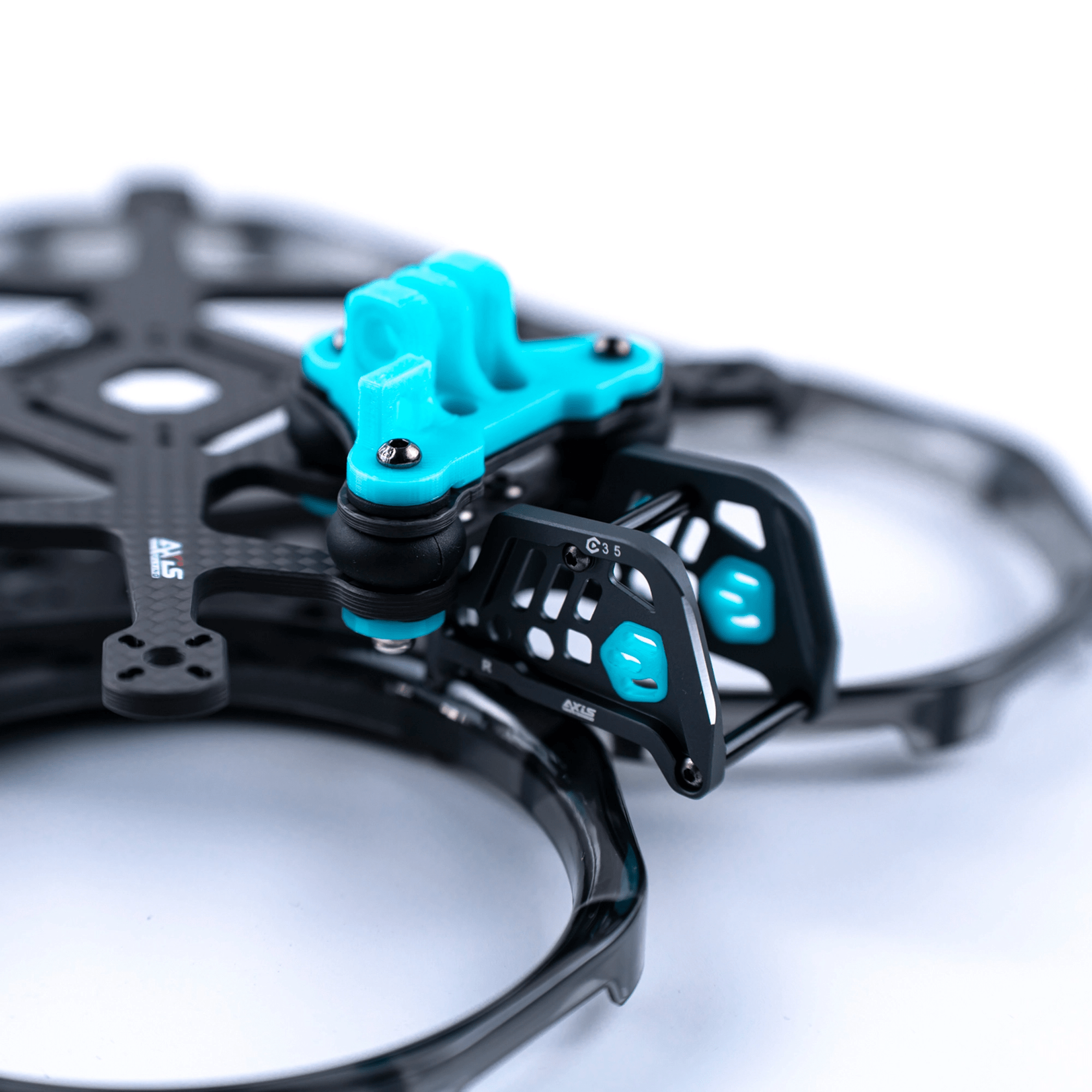  AxisFlying CineON C35 V2 Cinewhoop 3.5 Micro Frame Kit - Clear Gray Prop Guard、mySite、merchandisen