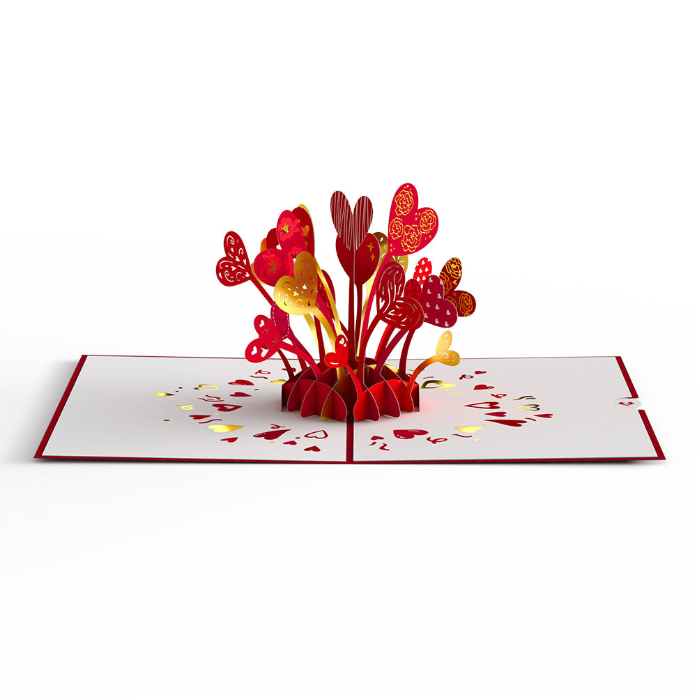 Love Burst Pop-Up Card、mySite、solidvoid