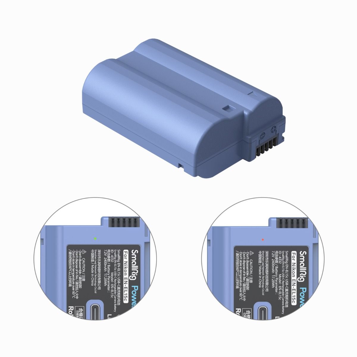 SmallRig EN-EL15c USB-C Rechargeable Camera Battery 4332B、mySite、camillekostekn