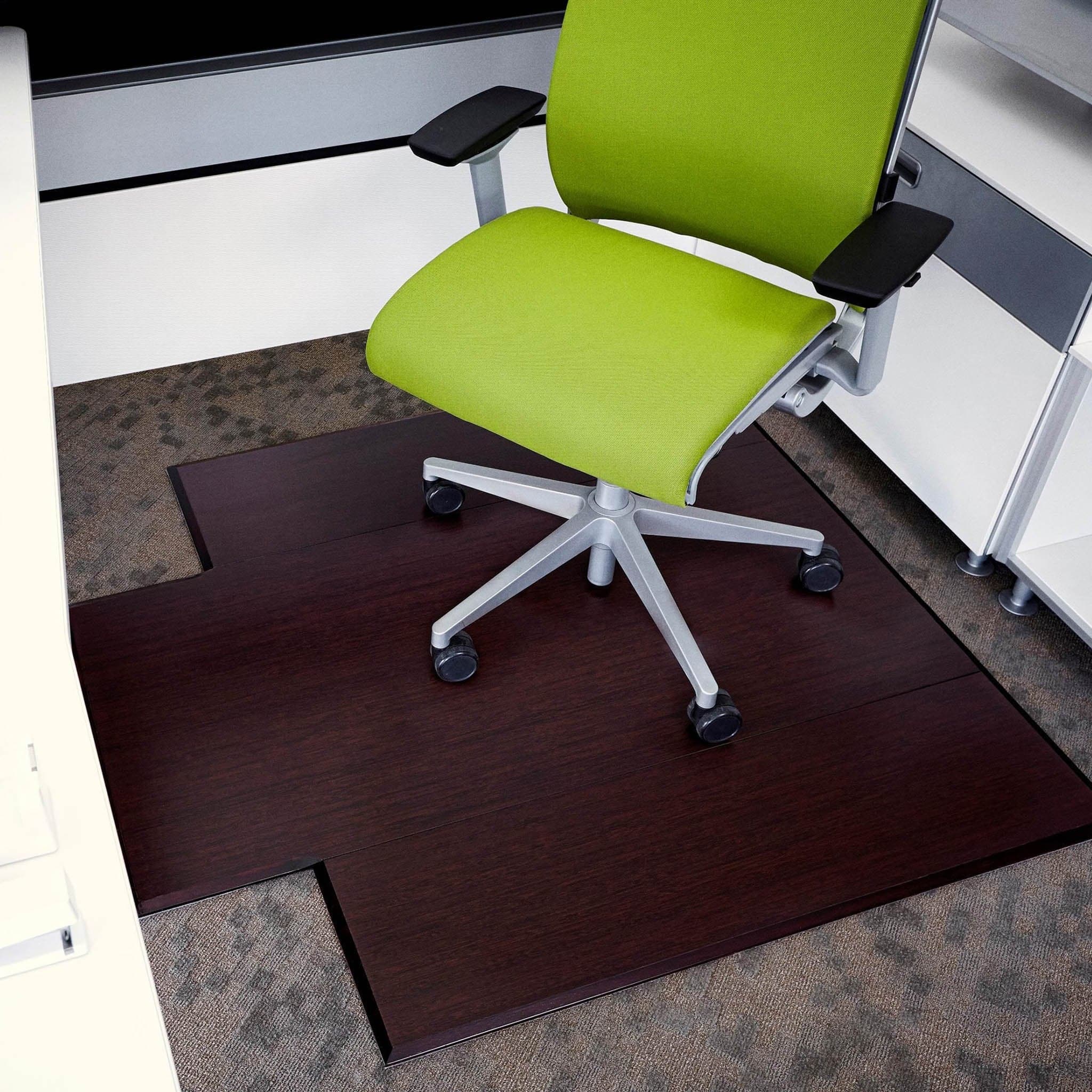 Plush Bamboo Chair Mat with Lip、mySite、neckold
