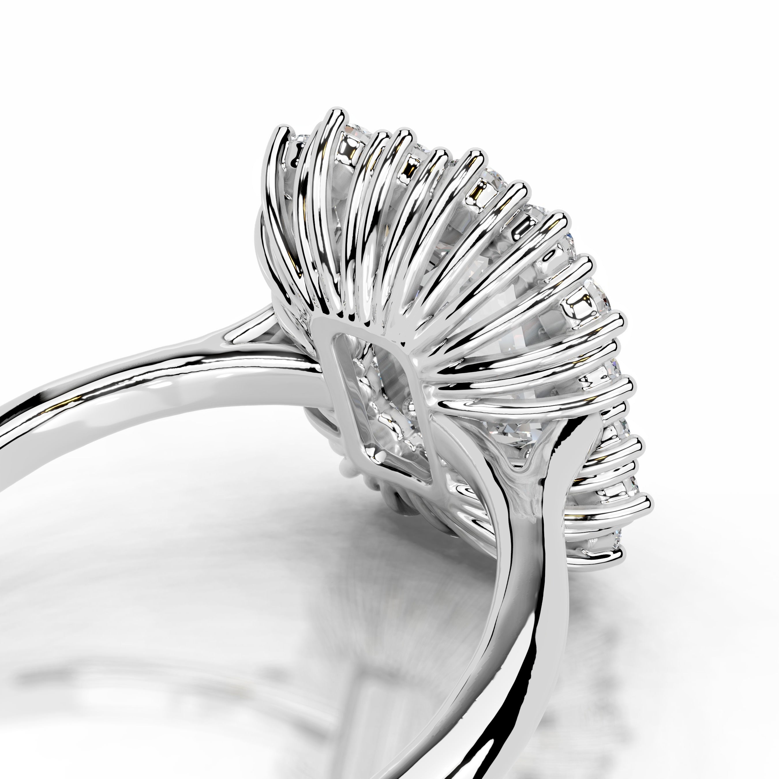 Myaree Diamond Engagement Ring - 14K White Gold、mySite、hinf8tx79