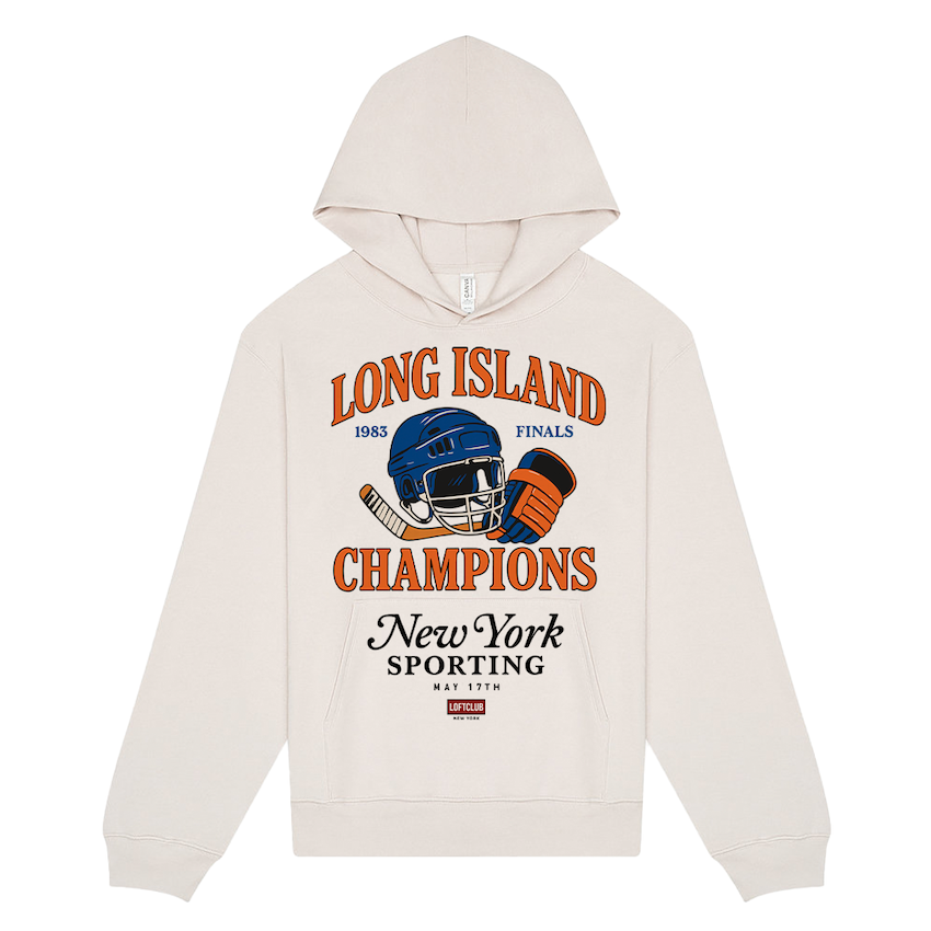 Premium Long Island Hockey Champs Hoodie – New York Sporting Vintage Series、mySite、vikingsvslions