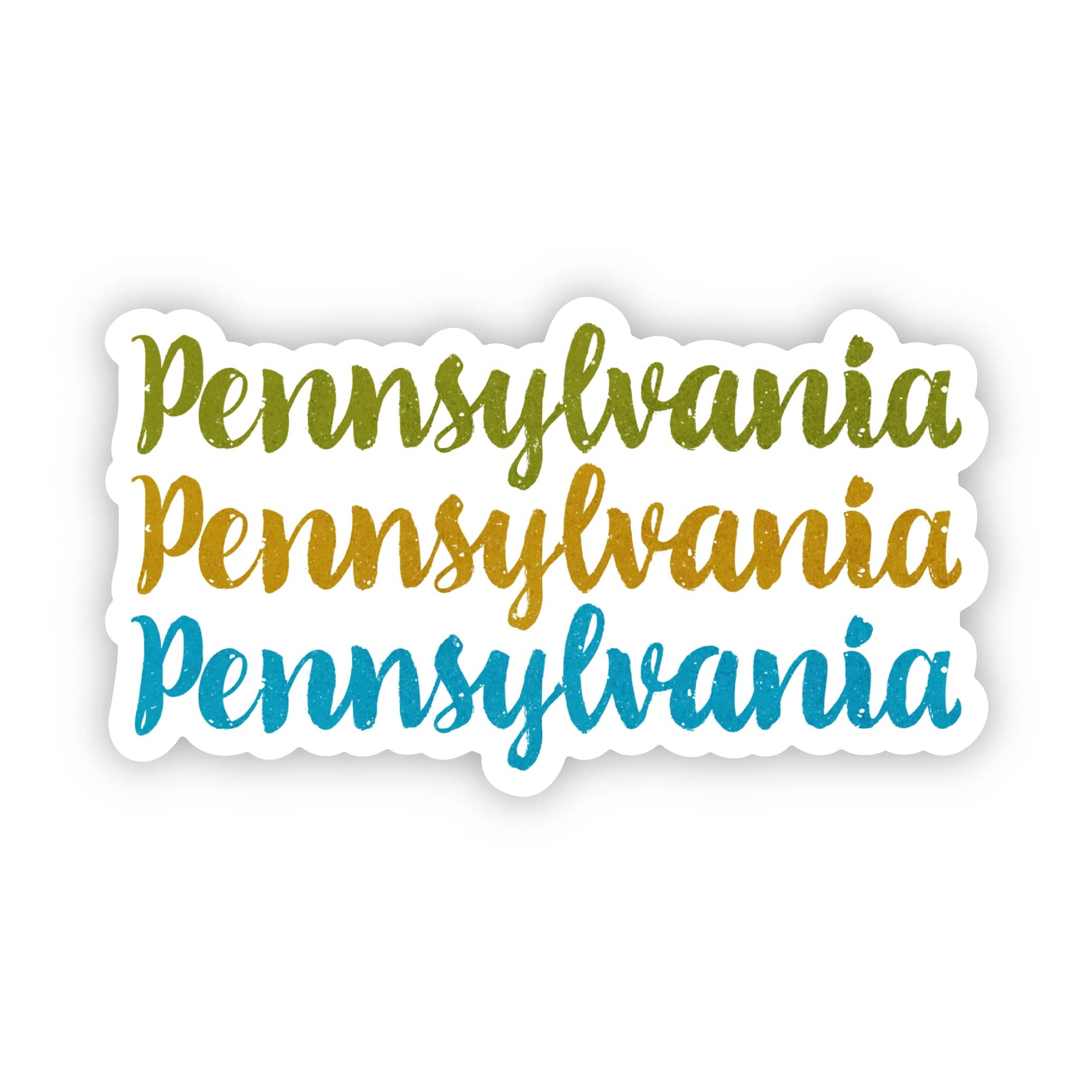  Pennsylvania Text Sticker、mySite、ghnorth