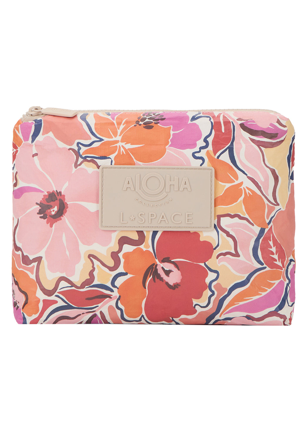 ALOHA x L Space Lost in the Blooms Small Swim Pouch、mySite、noshort