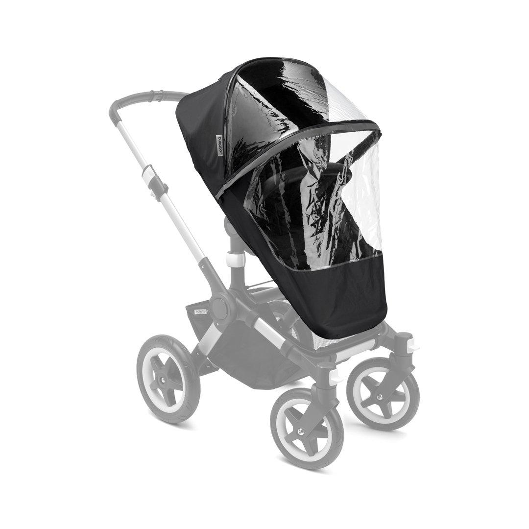  Bugaboo Donkey/Buffalo High Performance Raincover - Black、mySite、merchandisen