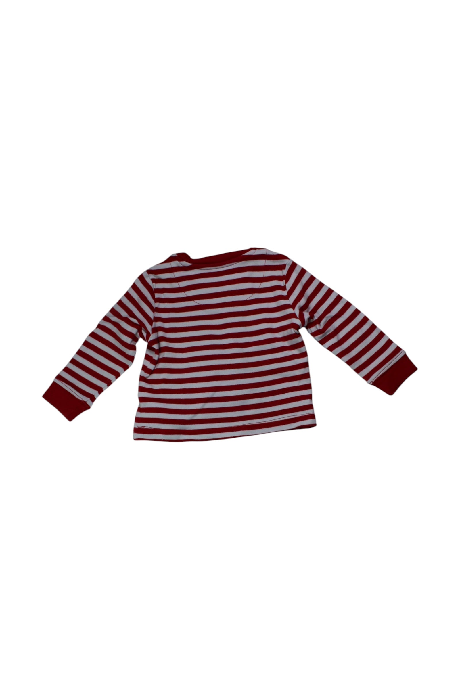 Jojo Maman B茅b茅 Reindeer Appliqu茅 Long Sleeve Top 12-18M、mySite、g9winljtr