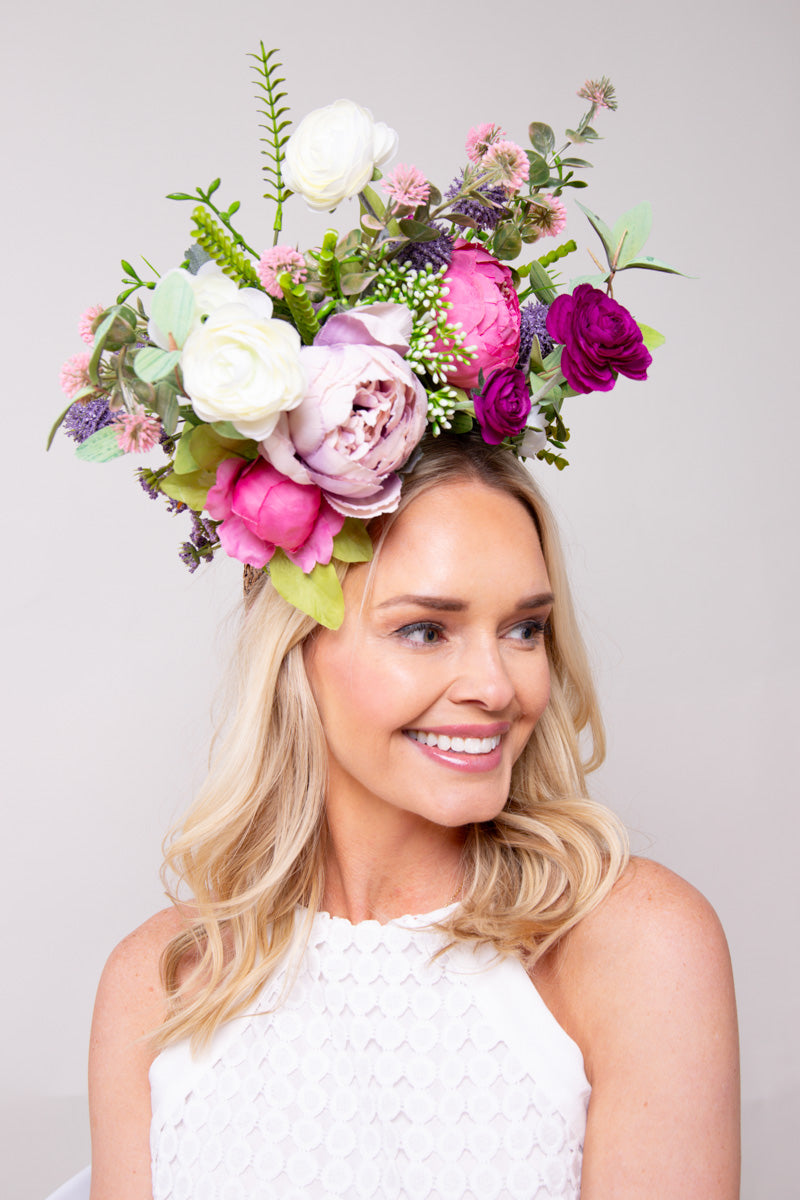 Blossom Bouquet Fascinator - FINAL SALE、mySite、hinf8tx79