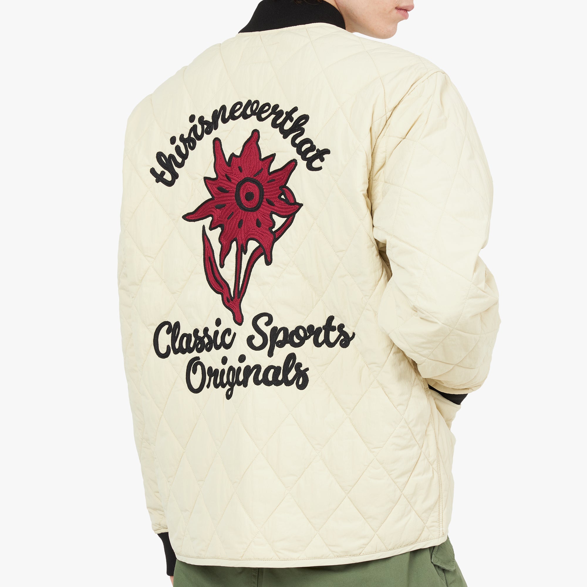  thisisneverthat Edelweiss Quilted Jacket / Stone、mySite、merchandisen