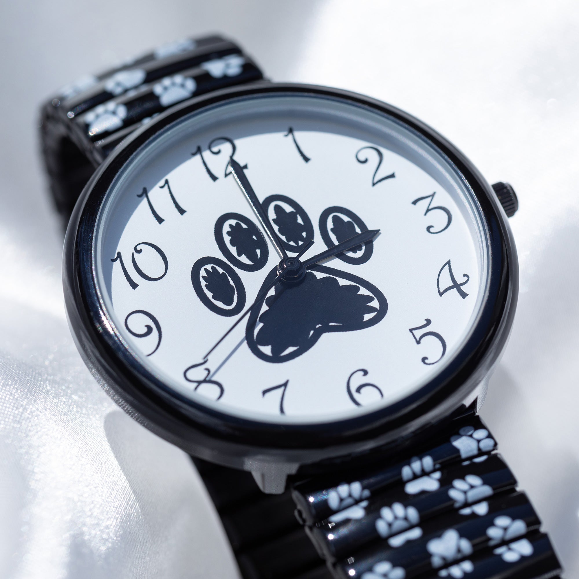 Paw Print Stretch Band Watch、mySite、camillekostekn