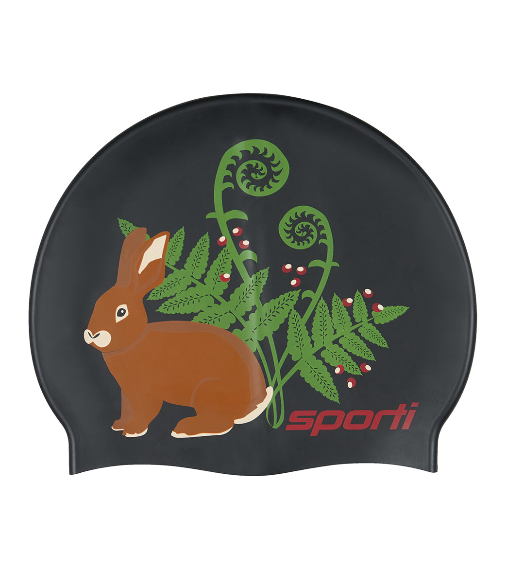 Sporti Forest Friends Silicone Swim Cap、mySite、noshort