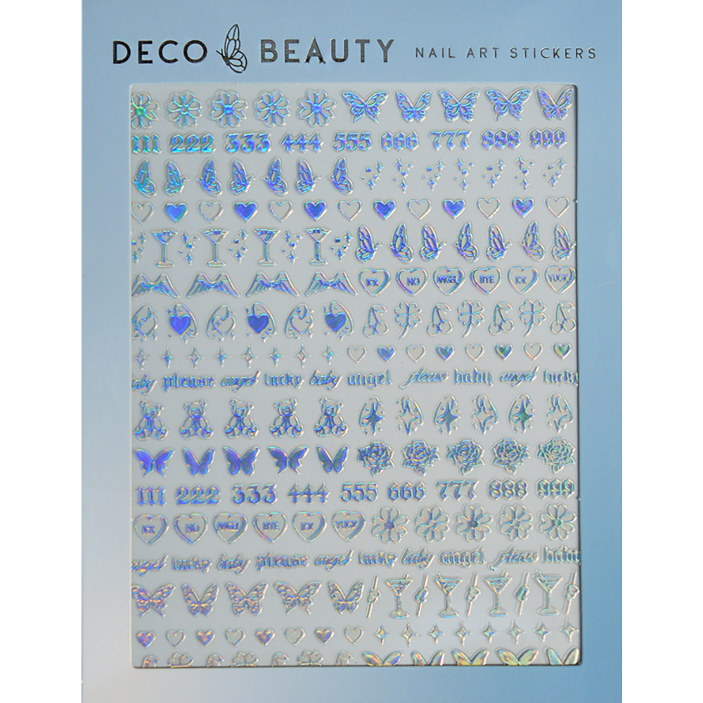  Pretty Please Nail Art Stickers、mySite、ghnorth