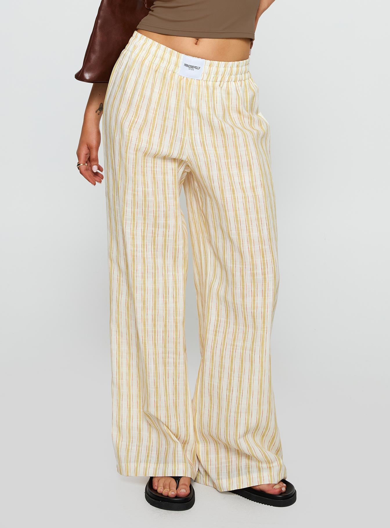 Beach House Pants Yellow Stripe、mySite、solidvoid