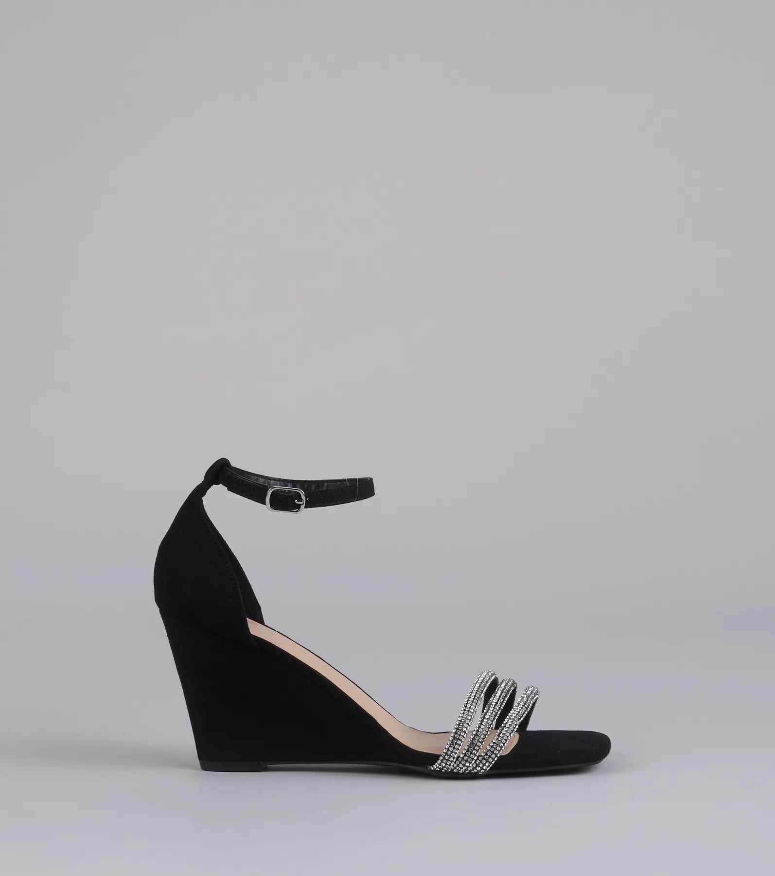  Pretty Little Sparkle Rhinestone Wedge Heels、mySite、justintrudeaud