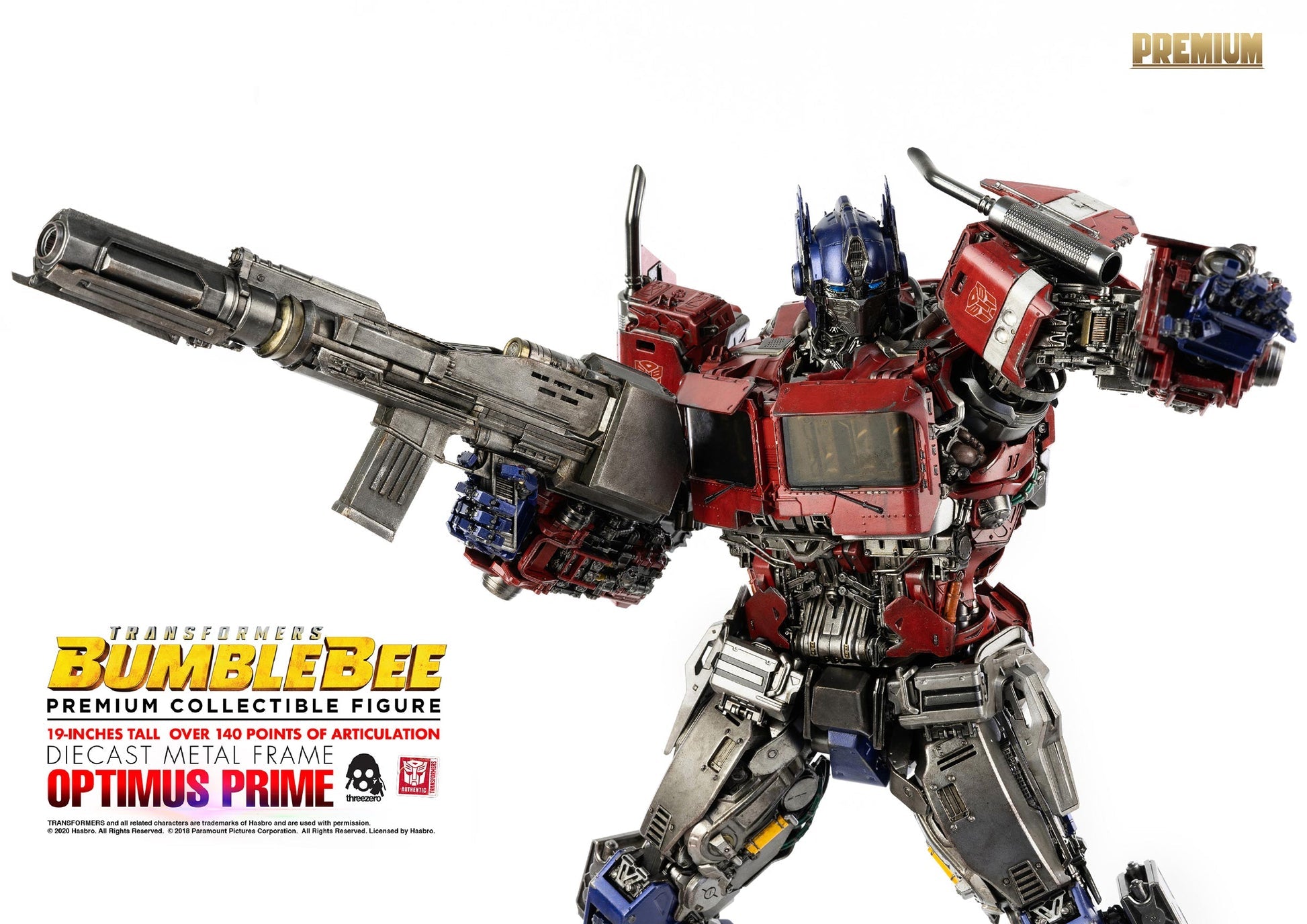 Threezero Transformers: Bumblebee Premium Collectible Optimus Prime、mySite、hgirdovlk