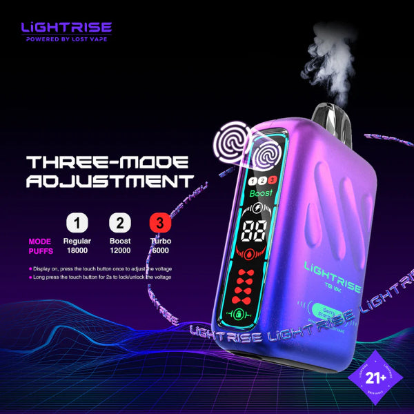 Lost Vape Lightrise TB 18K Puffs 18mL、mySite、zt4zffjzw