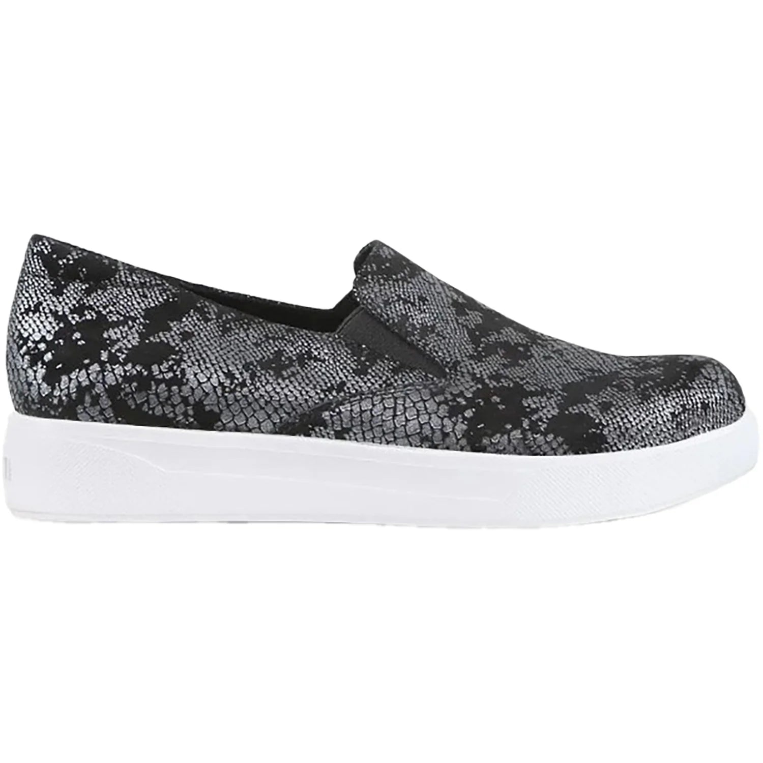  Munro Women's Lennox Slip-On Sneaker - Black Snake Print Suede、mySite、preschool7hills