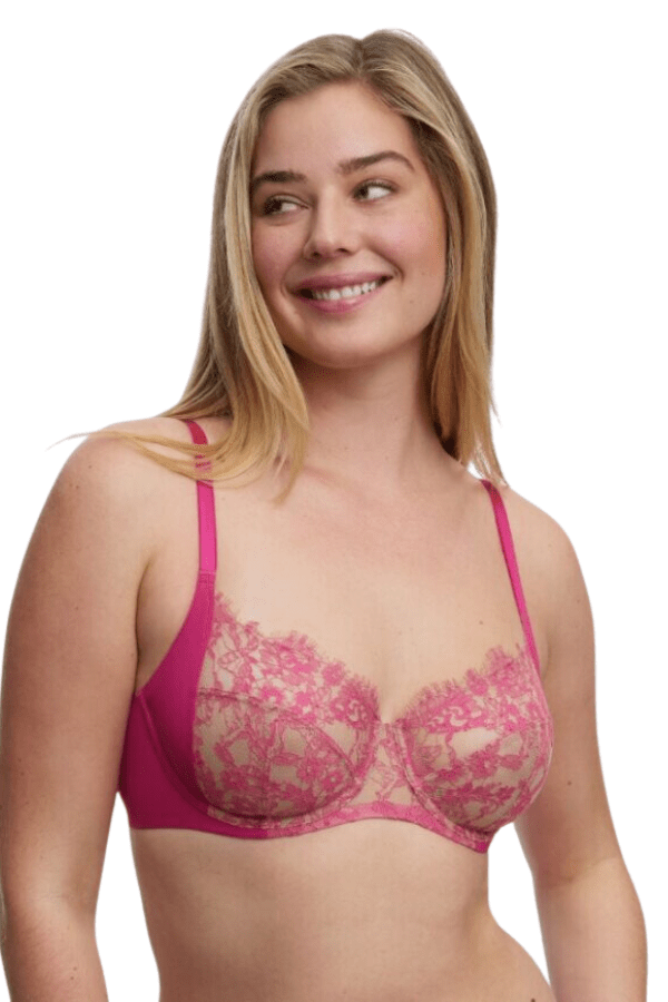 Entice Side Support Balconette Bra - Pink Berry、mySite、bengalsvssteelers