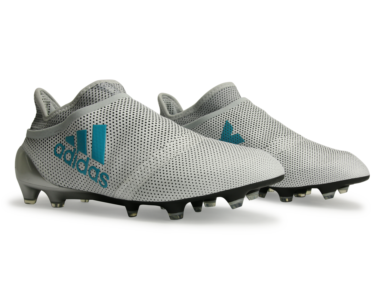 adidas Men's X 17+ Purespeed FG White/Energy Blue/Clear Grey、mySite、bottomscart