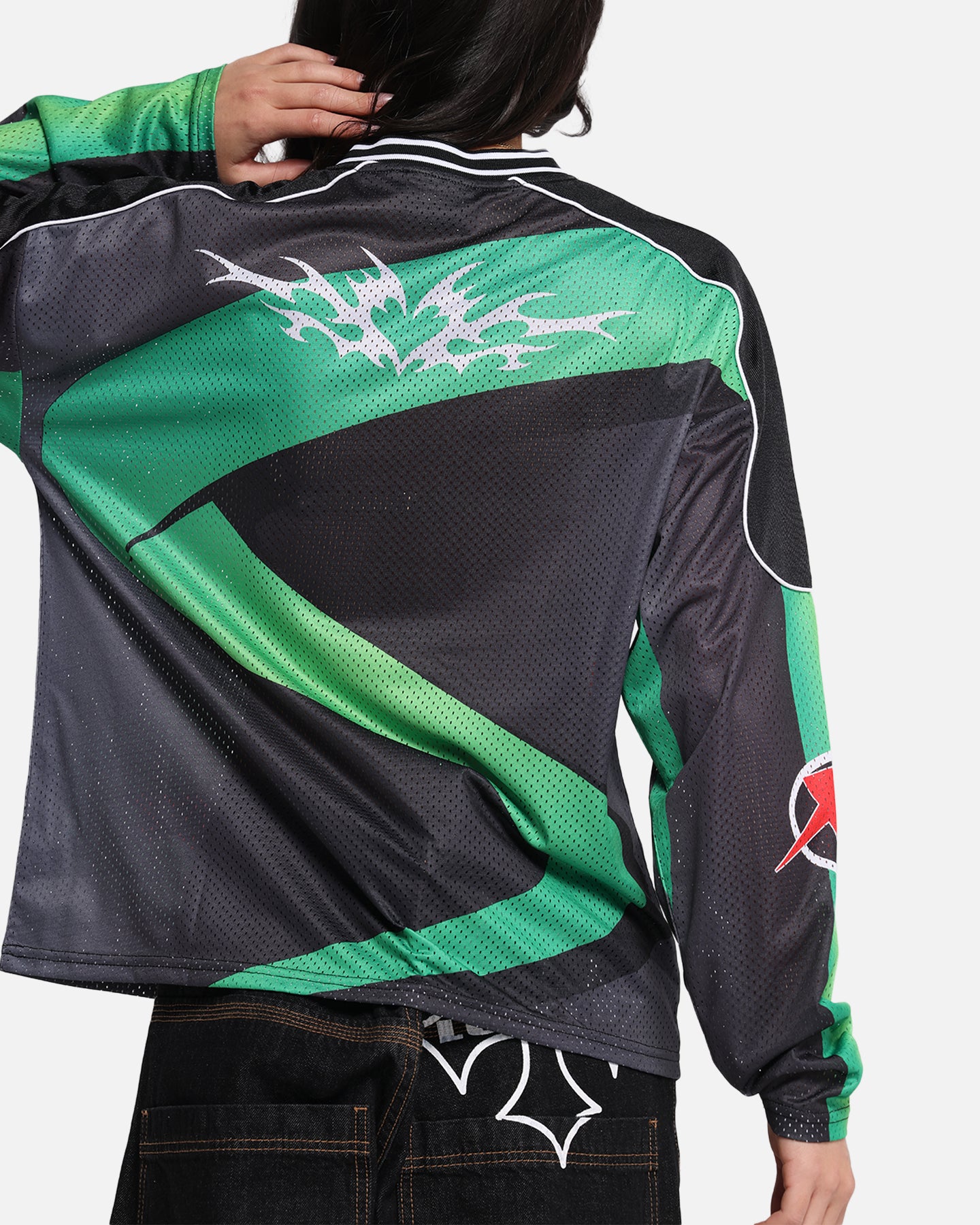 Loiter Cyber Hockey Jersey Black/Multi、mySite、zt4zffjzw