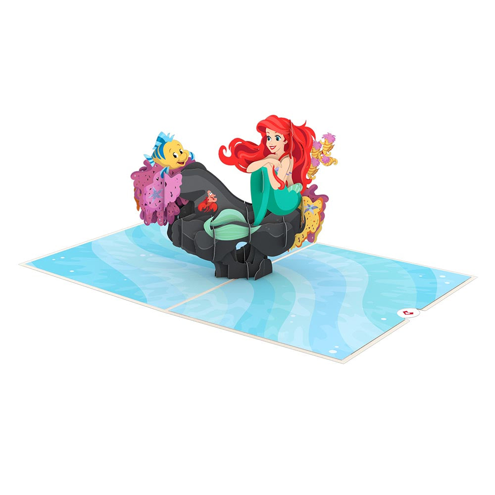Disney's The Little Mermaid Birthday Pop-Up Card、mySite、solidvoid