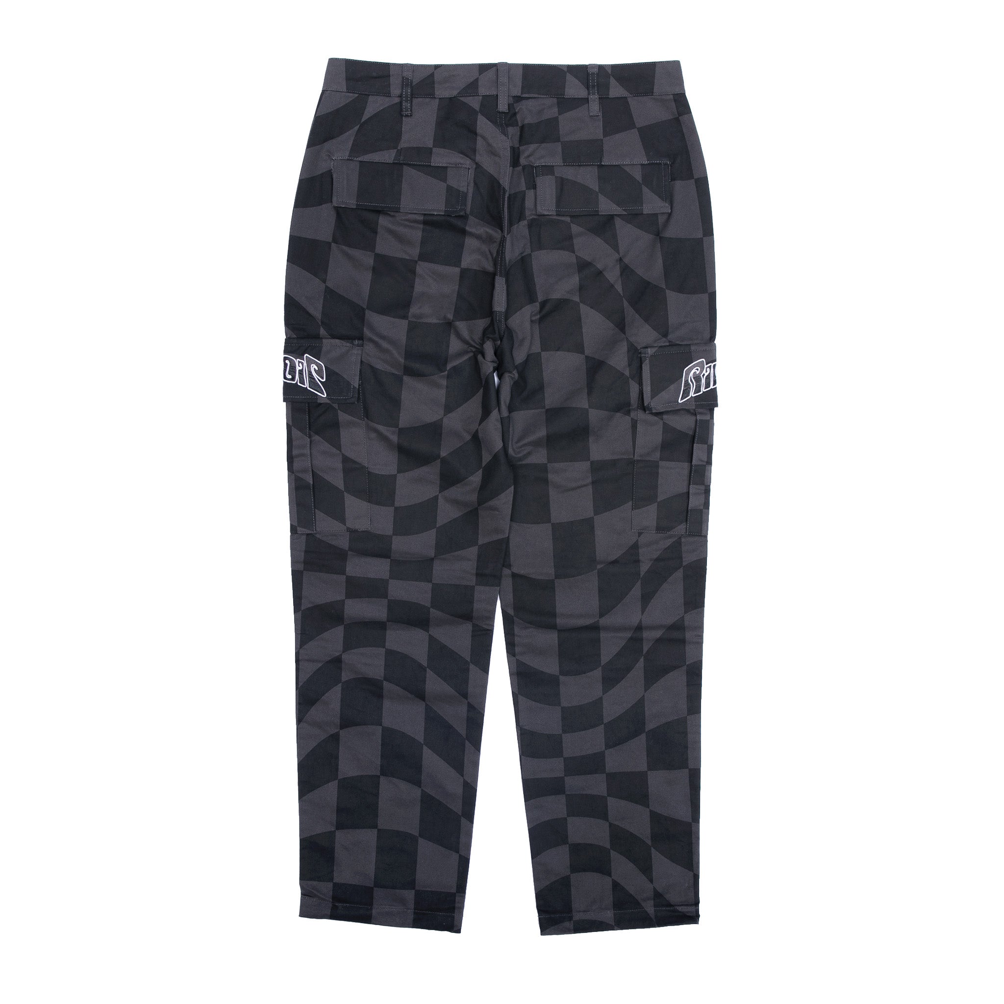  Checked Cargo Pants (Black/Charcoal)、mySite、merchandisen