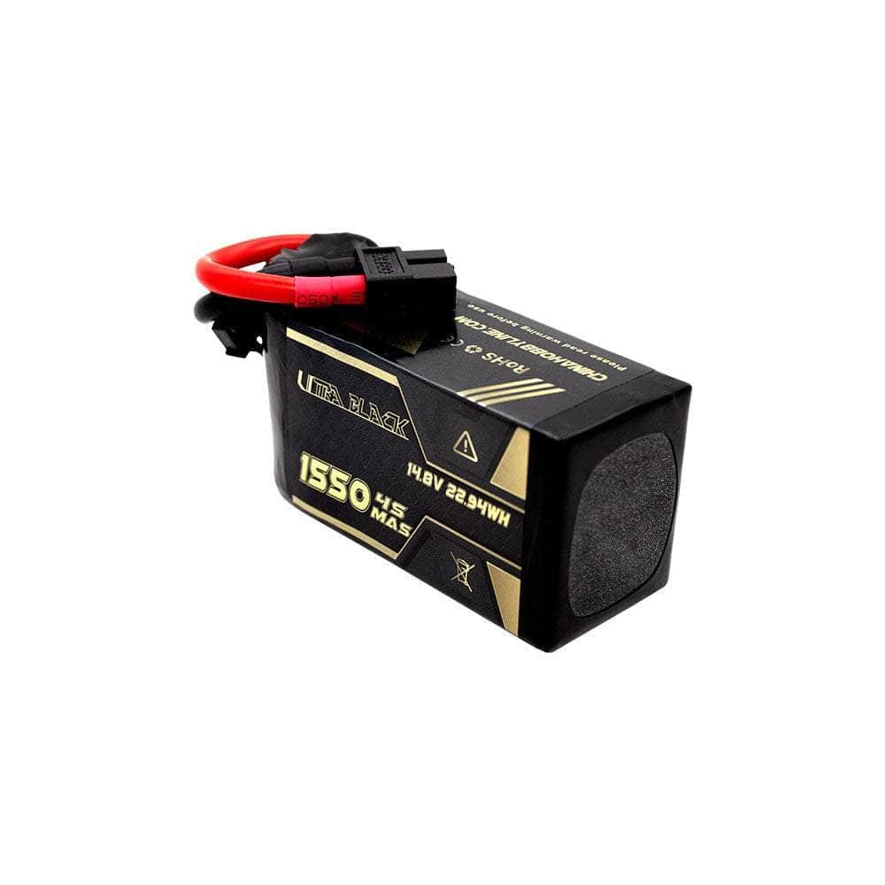  CNHL Ultra Black Series 14.8V 4S 1550mAh 150C LiPo Battery - XT60、mySite、merchandisen