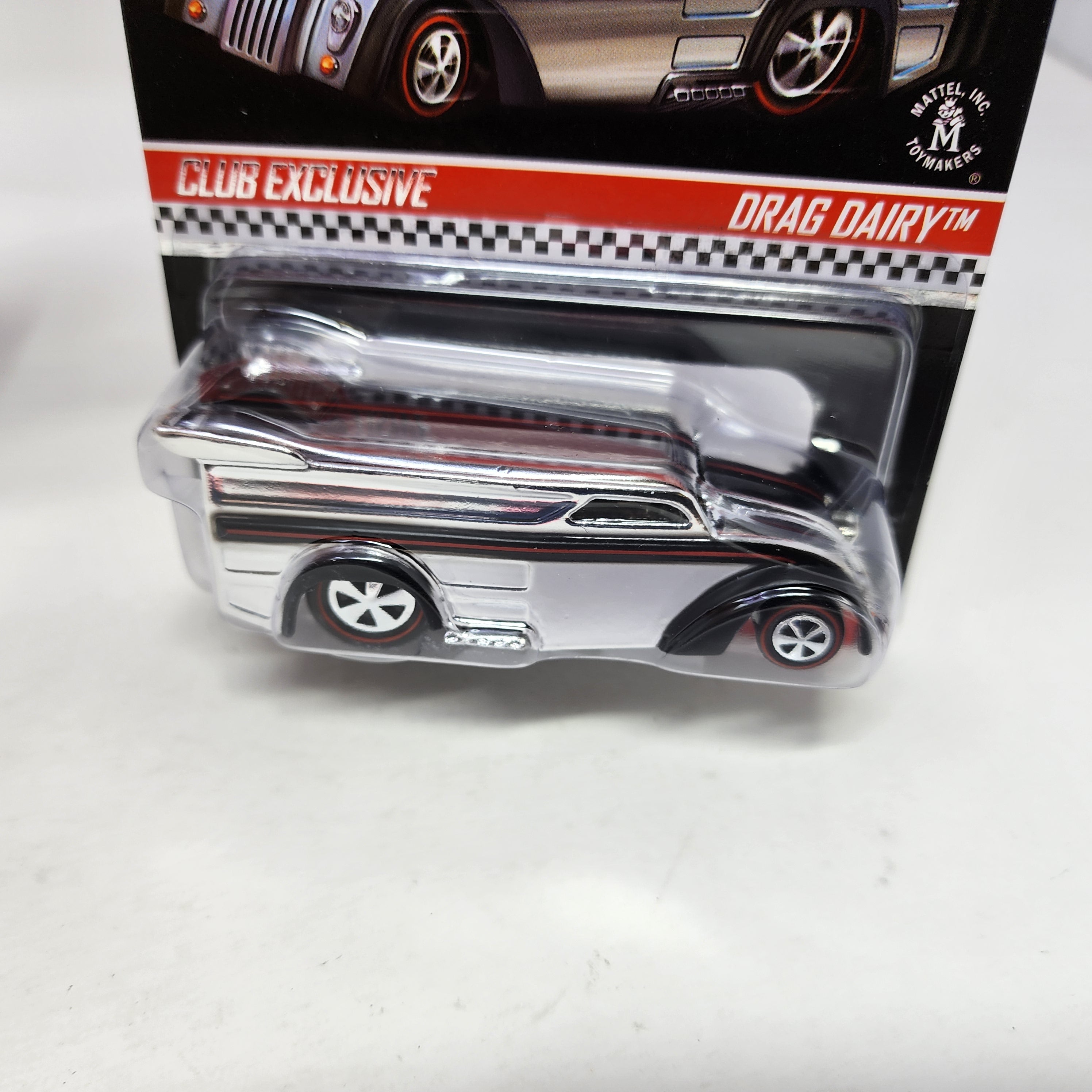 Drag Dairy Chrome * Hot Wheels Red Line Club RLC Exclusive、mySite、hgirdovlk