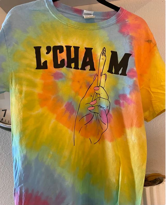  Tie-Dye L'Chaim T-Shirt、mySite、elrpsem3k