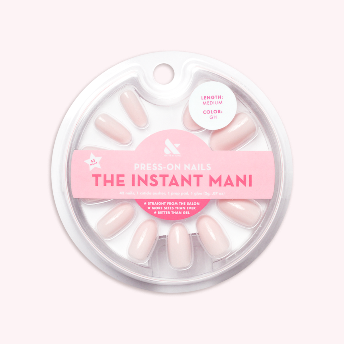 GH - Press-On | Medium | Oval - Part of Set、mySite、solidvoid