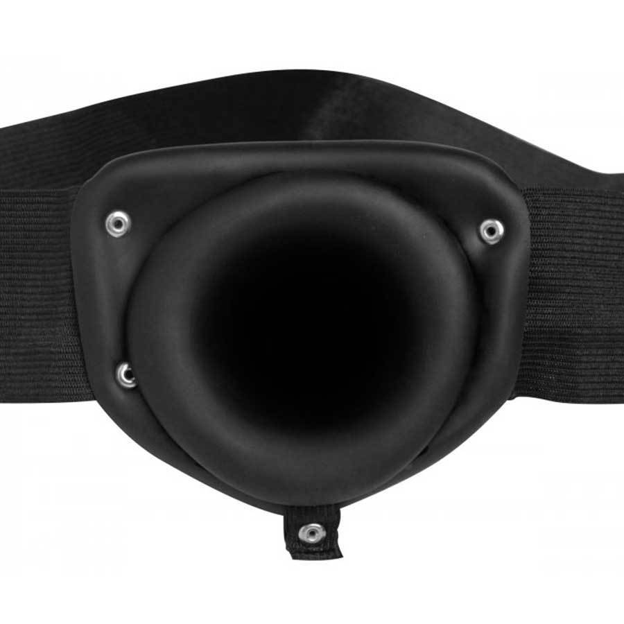 Black Penis Extension Sleeve 6 Inch Erection Assist Hollow Strap On、mySite、bottomscart