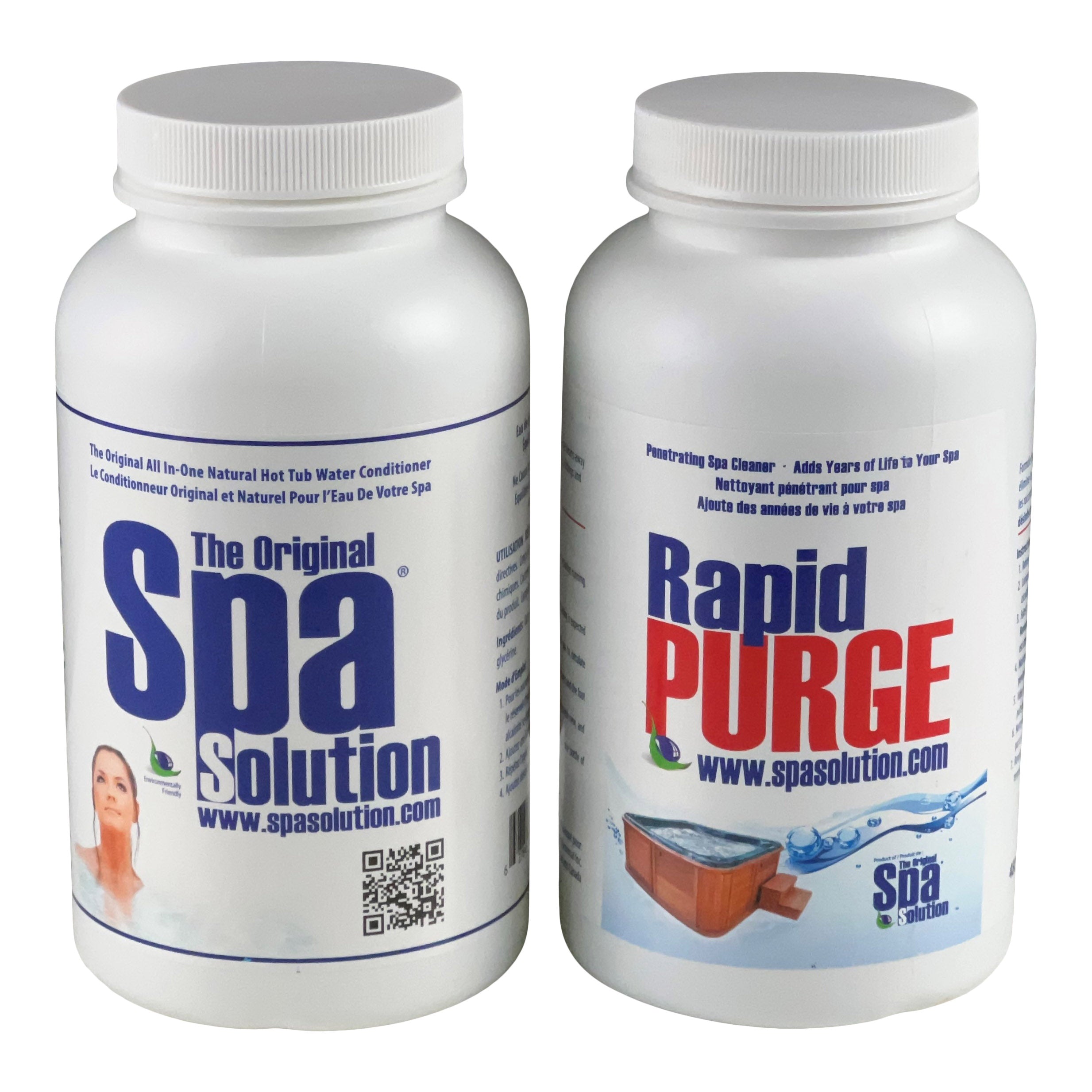 Spa Solution & Purge Hot Tub Conditioner 2 Pk、mySite、noshort