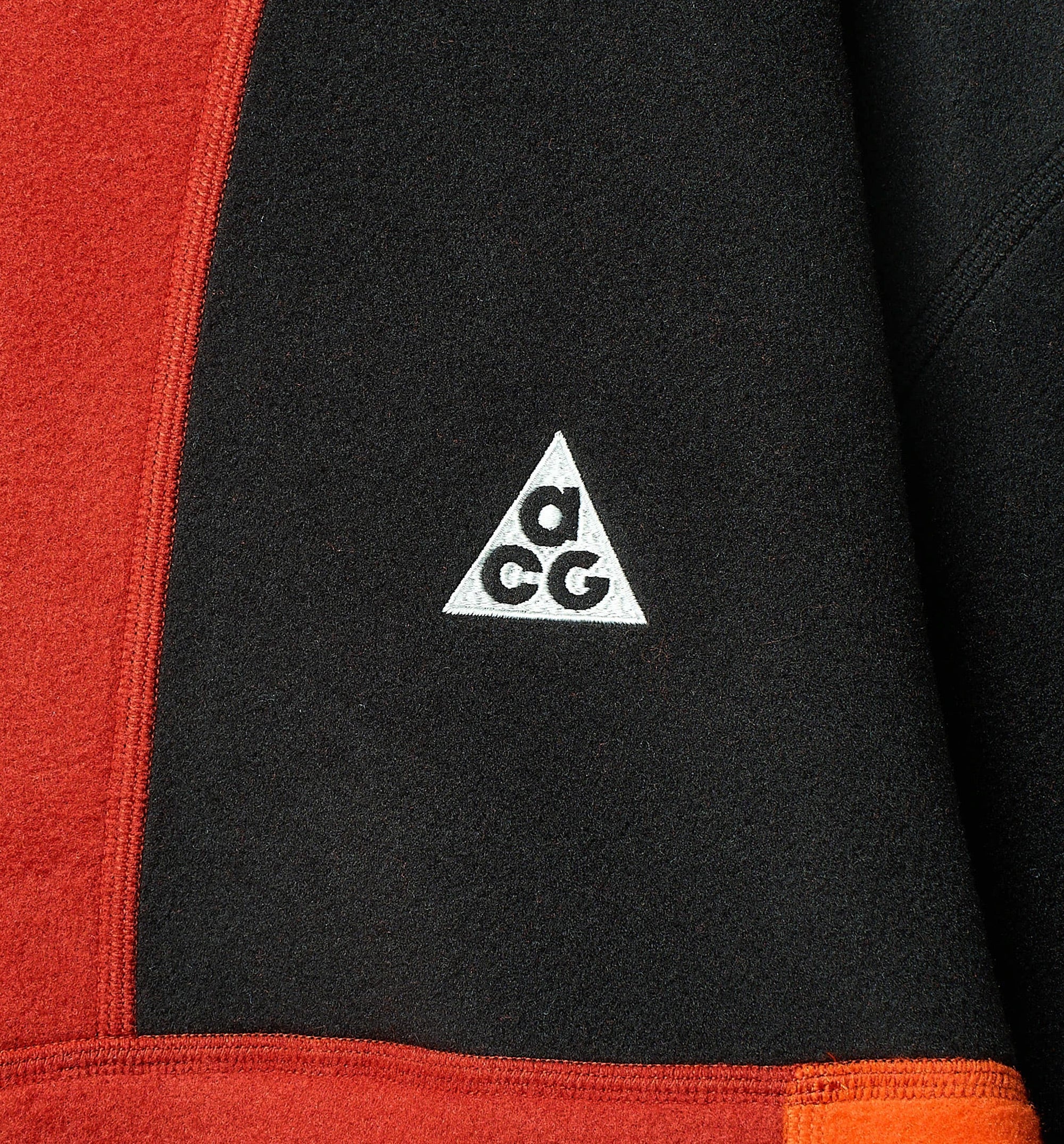 ACG Polartec Wolf Tree Cinnabar Pullover Mens Hoodie - Orange/Black、mySite、dreamappss