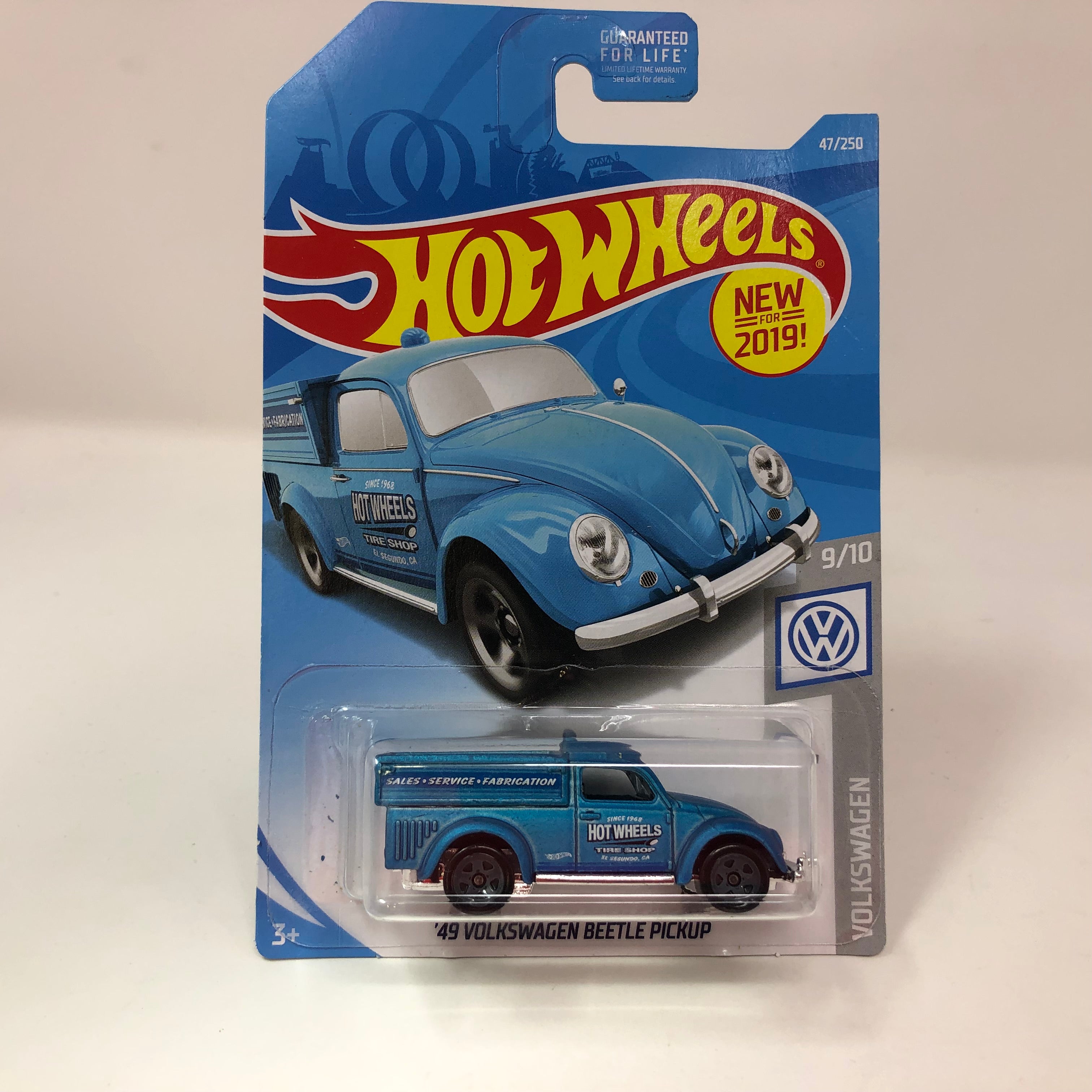 '49 Volkswagen Beetle Pickup #47 * BLUE * 2019 Hot Wheels、mySite、hgirdovlk