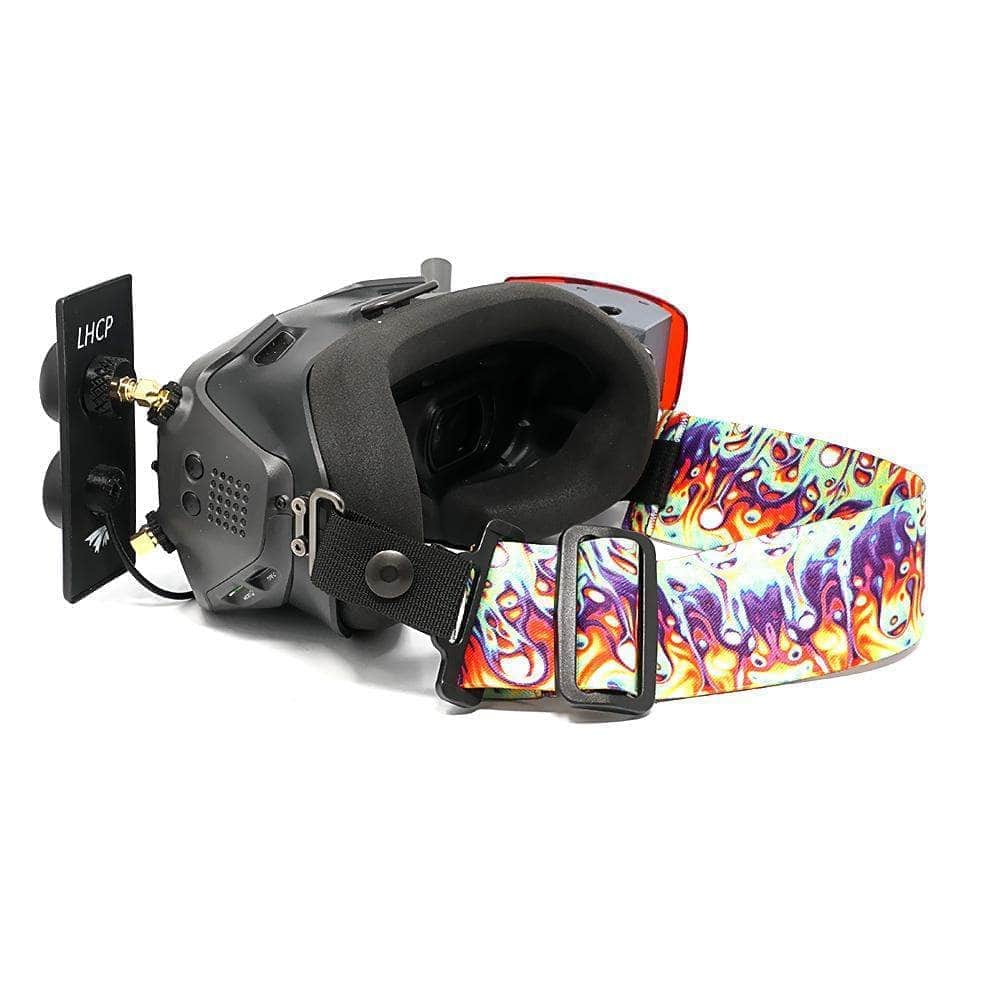  FatStraps 2 FPV Goggle Strap for Fatshark, Walksnail or DJI - Choose Your Style、mySite、merchandisen