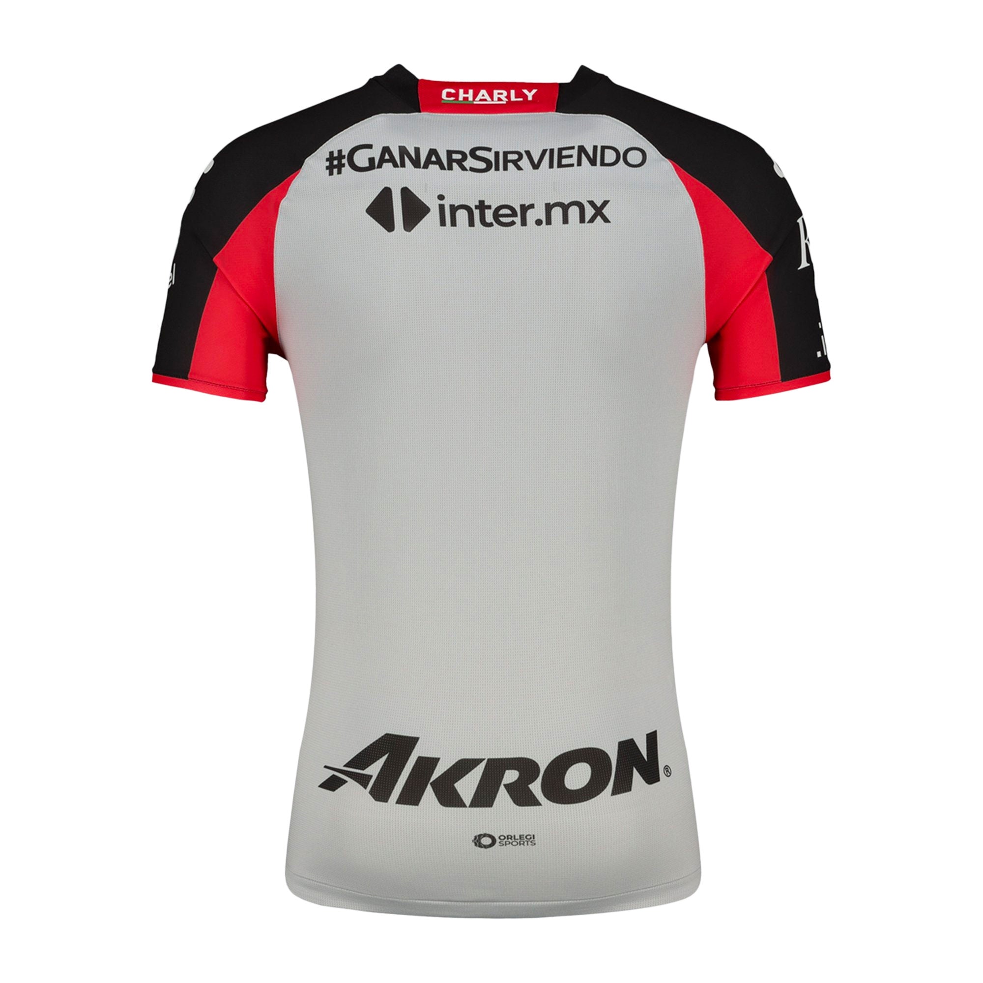 Charly Men's Atlas 2022/23 Authentic Away Jersey Grey/Red、mySite、bottomscart