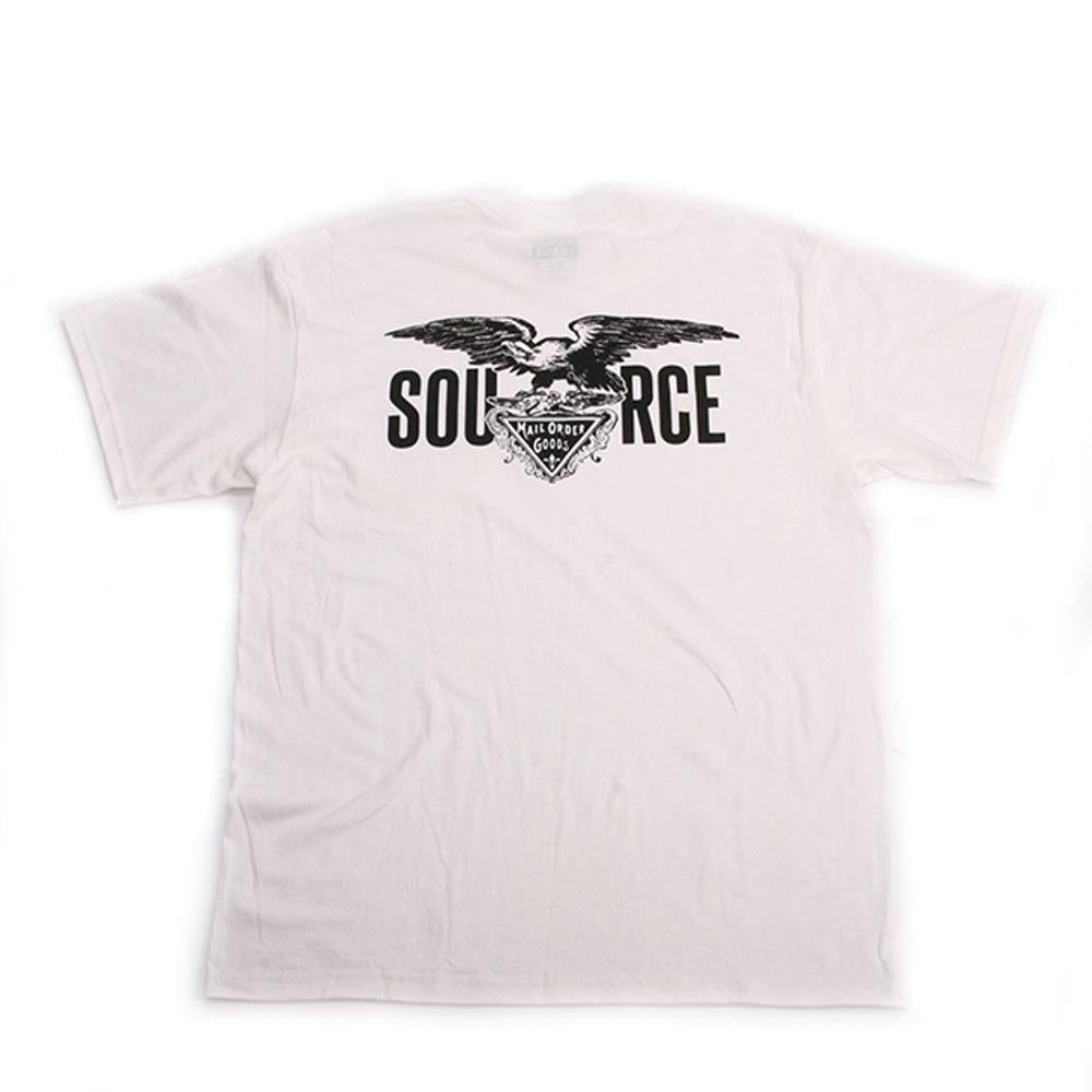  Source Claw Pocket T-Shirt - White、mySite、merchandisen