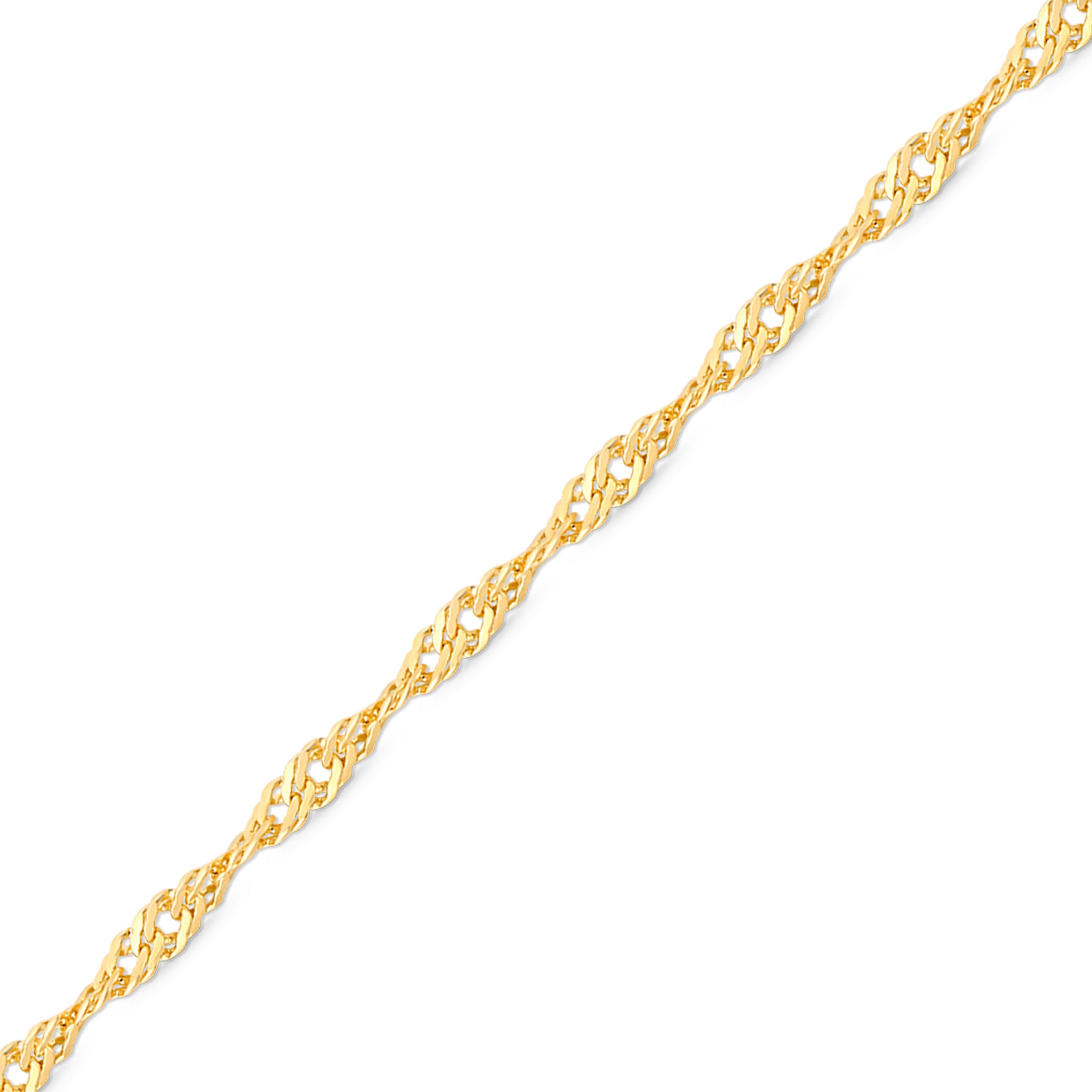 1.2 mm Singapore 14K Solid Gold Permanent Jewelry Chain - By the Inch / PMJ0008、mySite、dreamappss