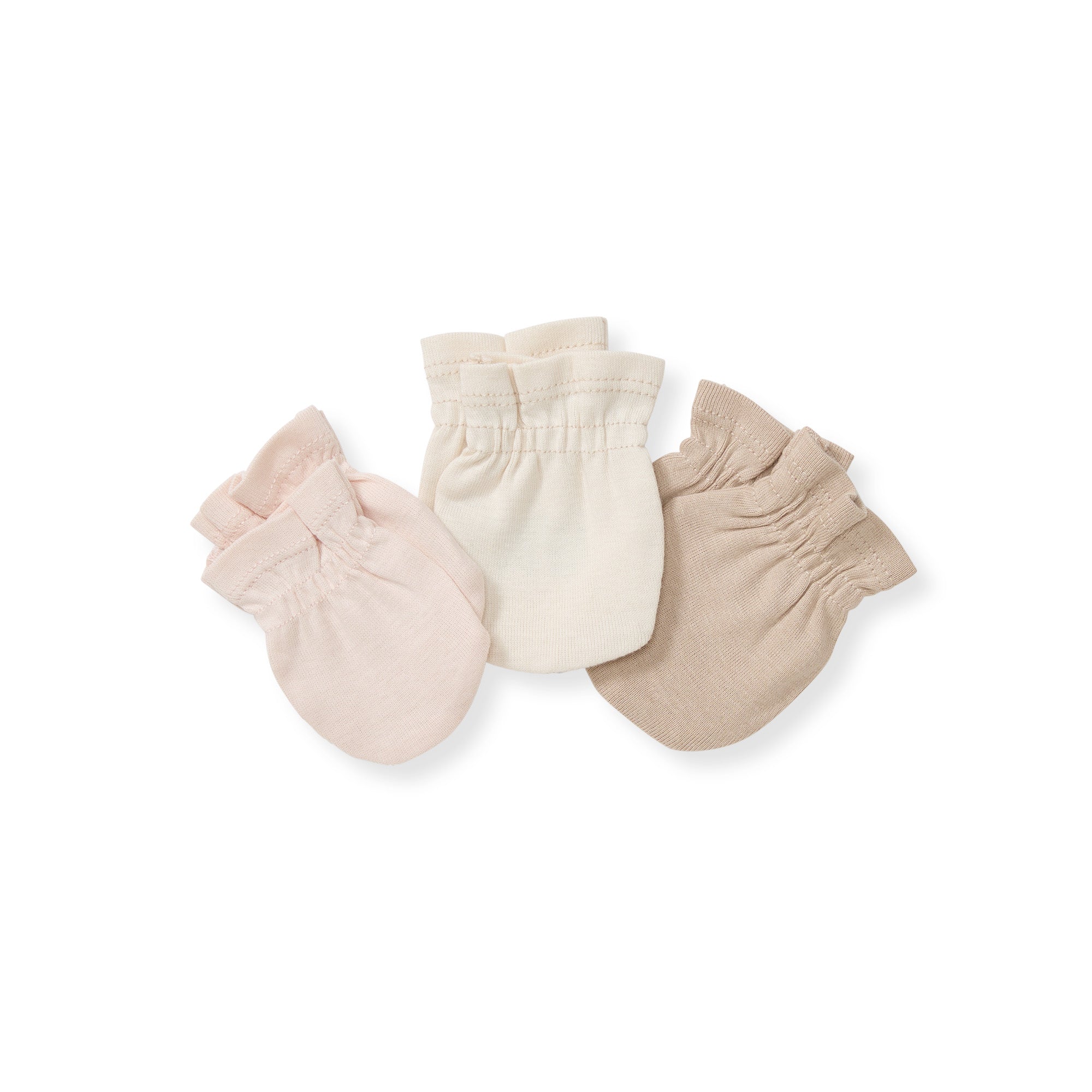  Organic Cotton Baby Mittens 3 Pack - Ranunculus、mySite、layawaytickets