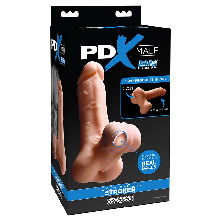 PDX Male Reach Around Gay Anal Stroker by Pipedream Products、mySite、bottomscart