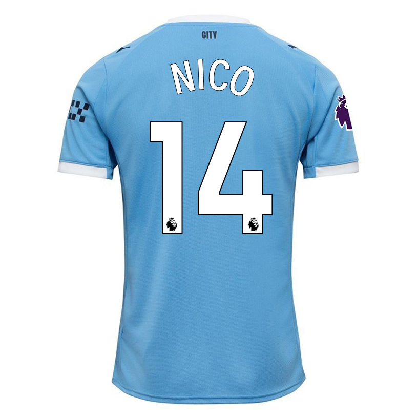 Puma Nico Manchester City Home Jersey 25/26 w/ EPL + Sponsor Patch (Team Light Blue/Puma White)、mySite、shPuma Nico Manchester City Home Jersey 25/26 w/ EPL + Sponsor Patch (Team Light Blue/Puma White)、mySite、glenpowelloop_name