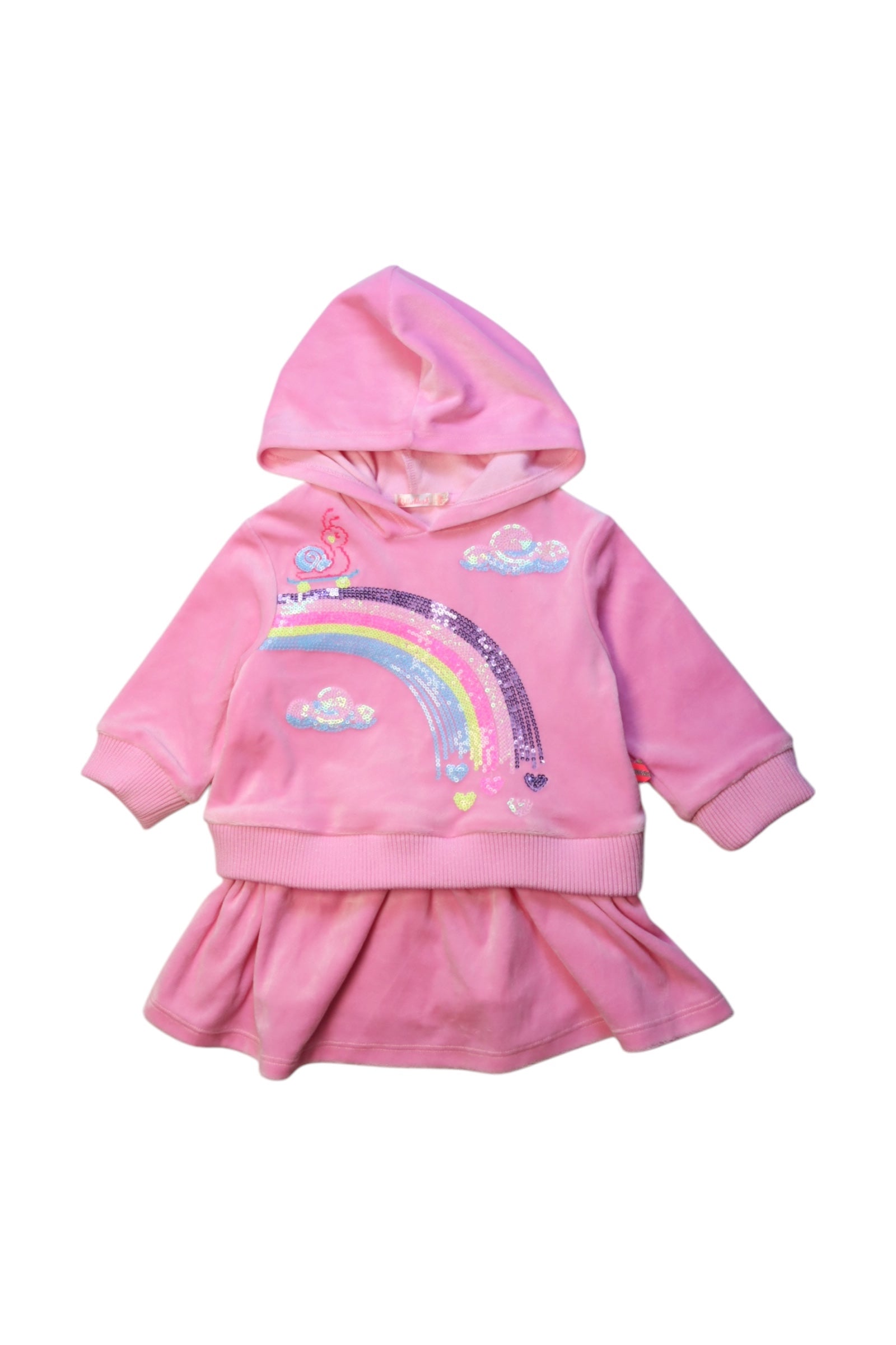 Billieblush Hooded Sweatshirt Dress 6-12M、mySite、g9winljtr