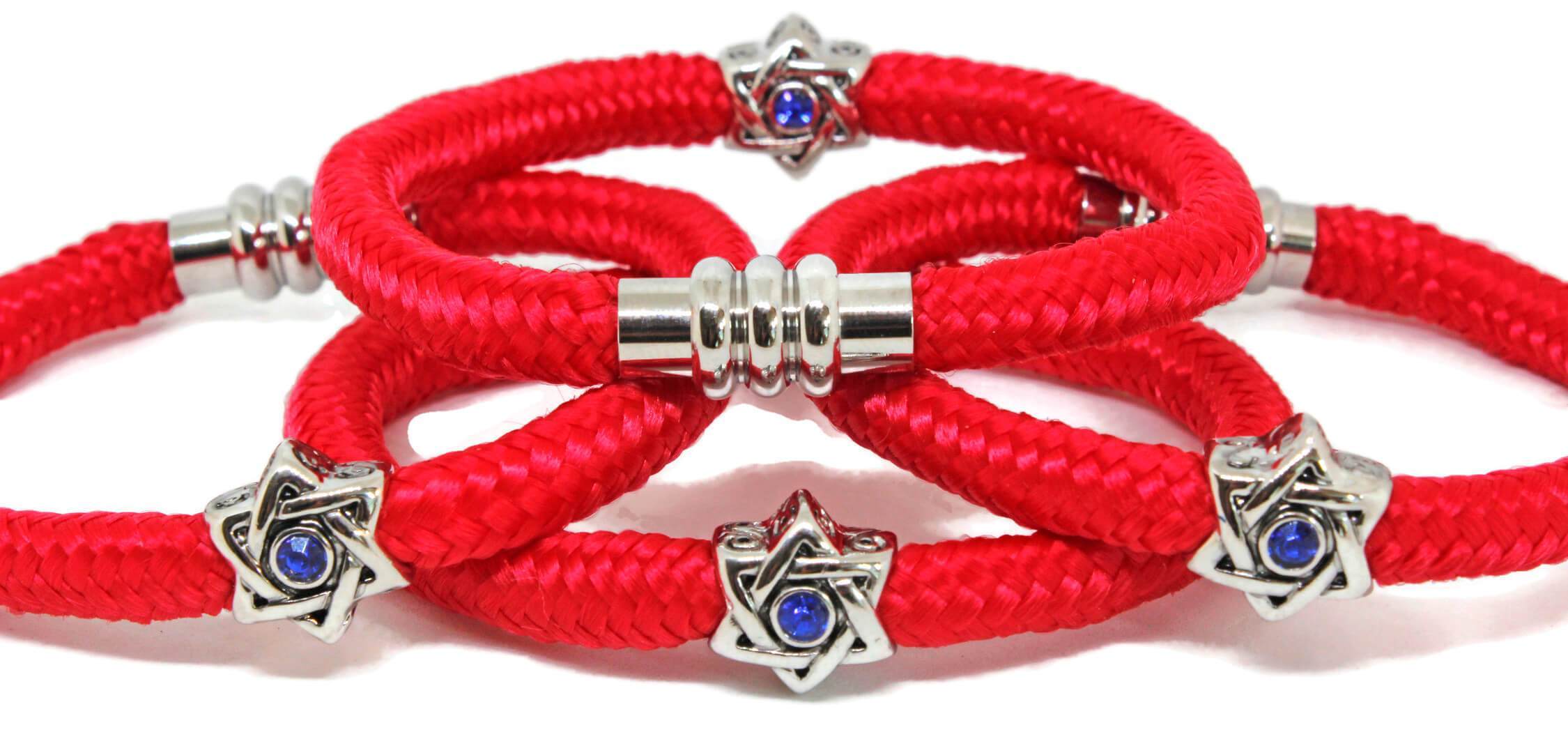 Swarovski Star of David Red Bendel Bracelet、mySite、topwebapps