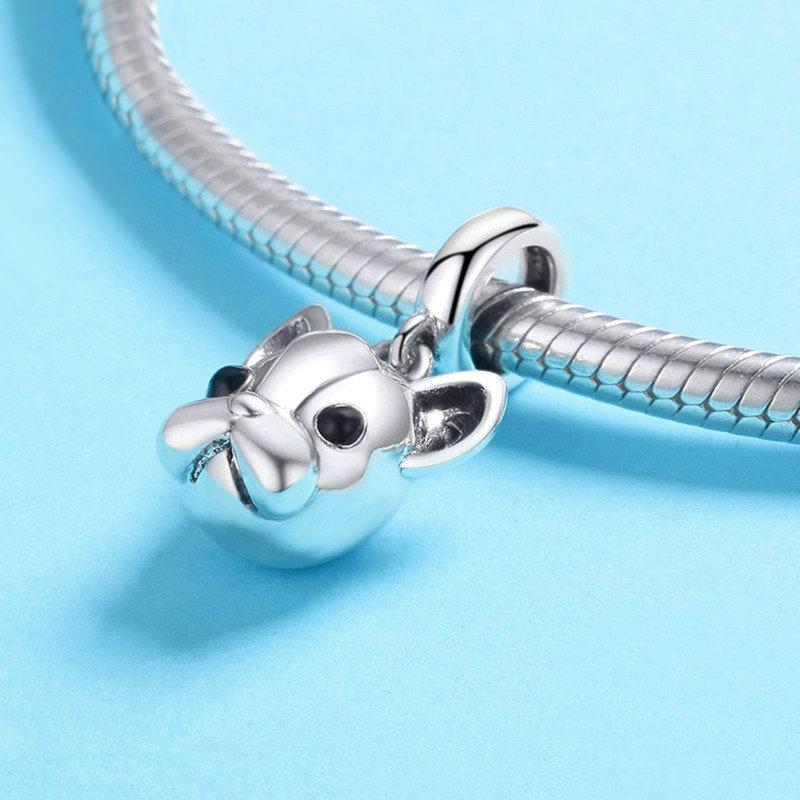 Dog Charm Collection Pandora Style Charms Sterling Silver Boston, Frenchie, Chi, Schnauzer, Puppy、mySite、g9winljtr