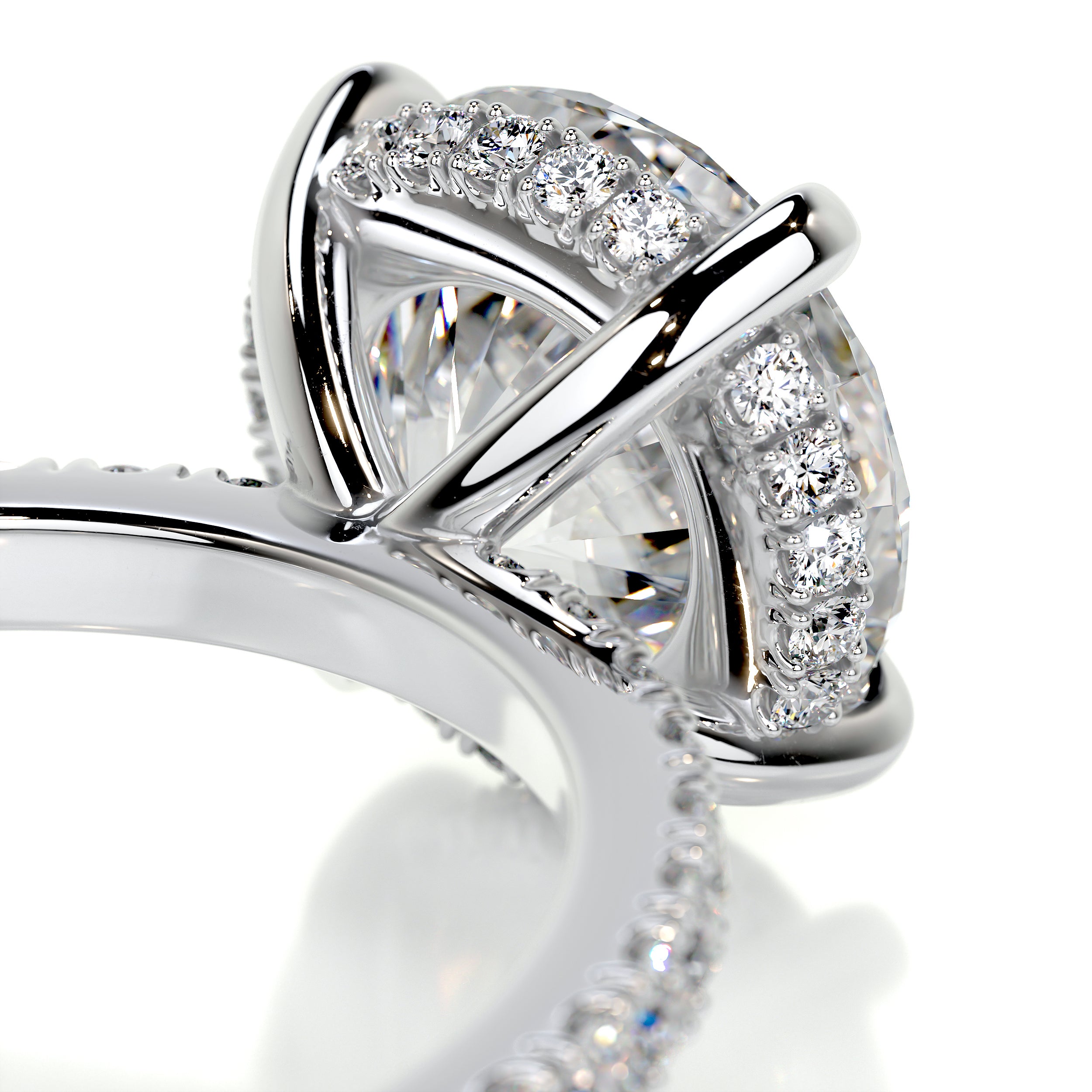 Valeria Diamond Engagement Ring -18K White Gold、mySite、hinf8tx79